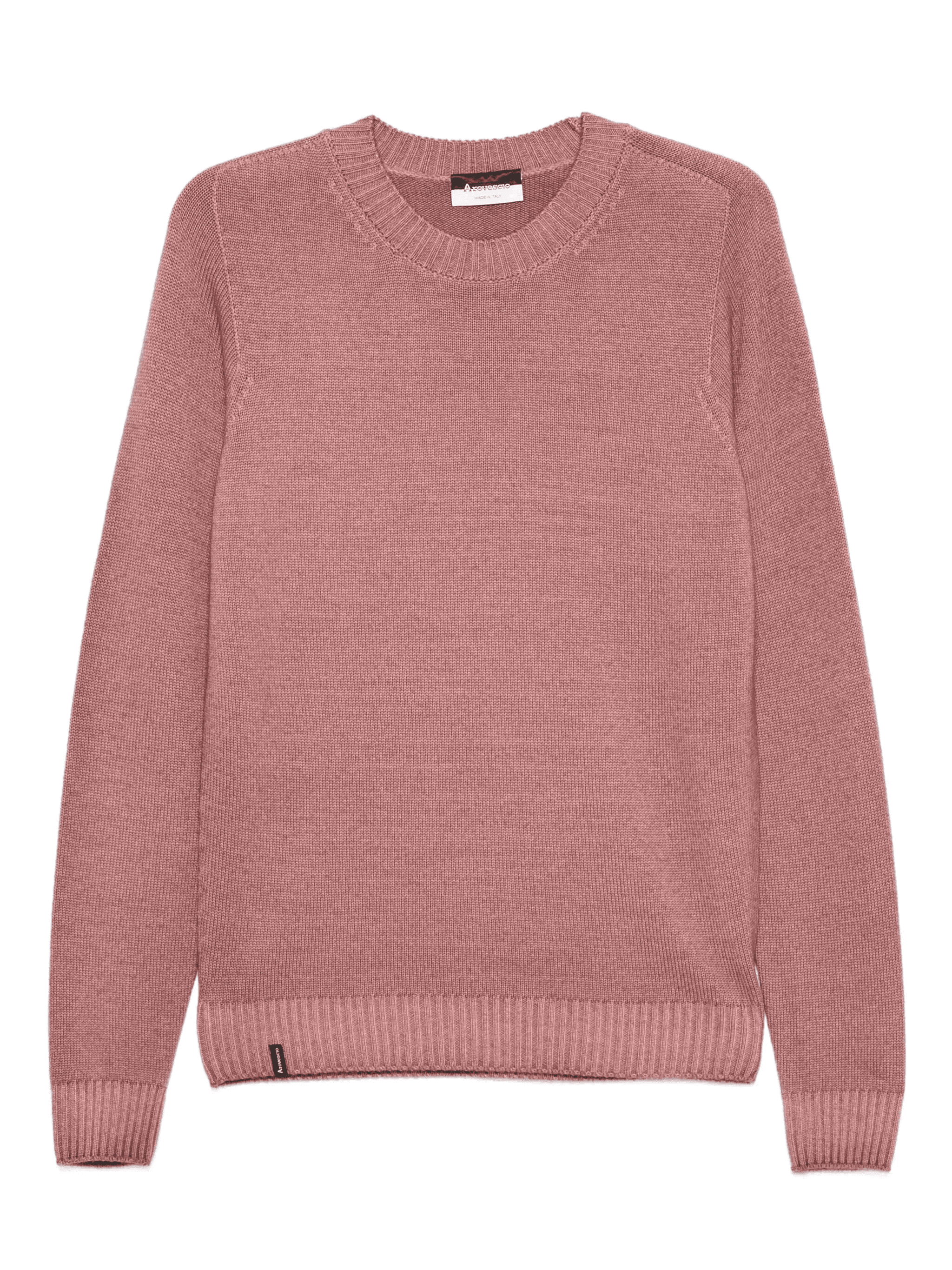 crew-neck ribbed sweater - Image 1