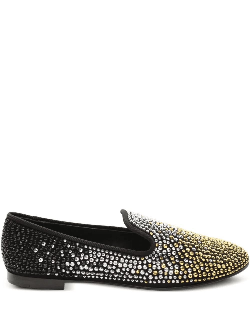 crystal-embellished loafers - Image 1