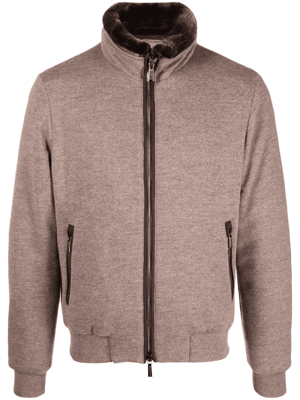 zip-up padded jacket - Image 1