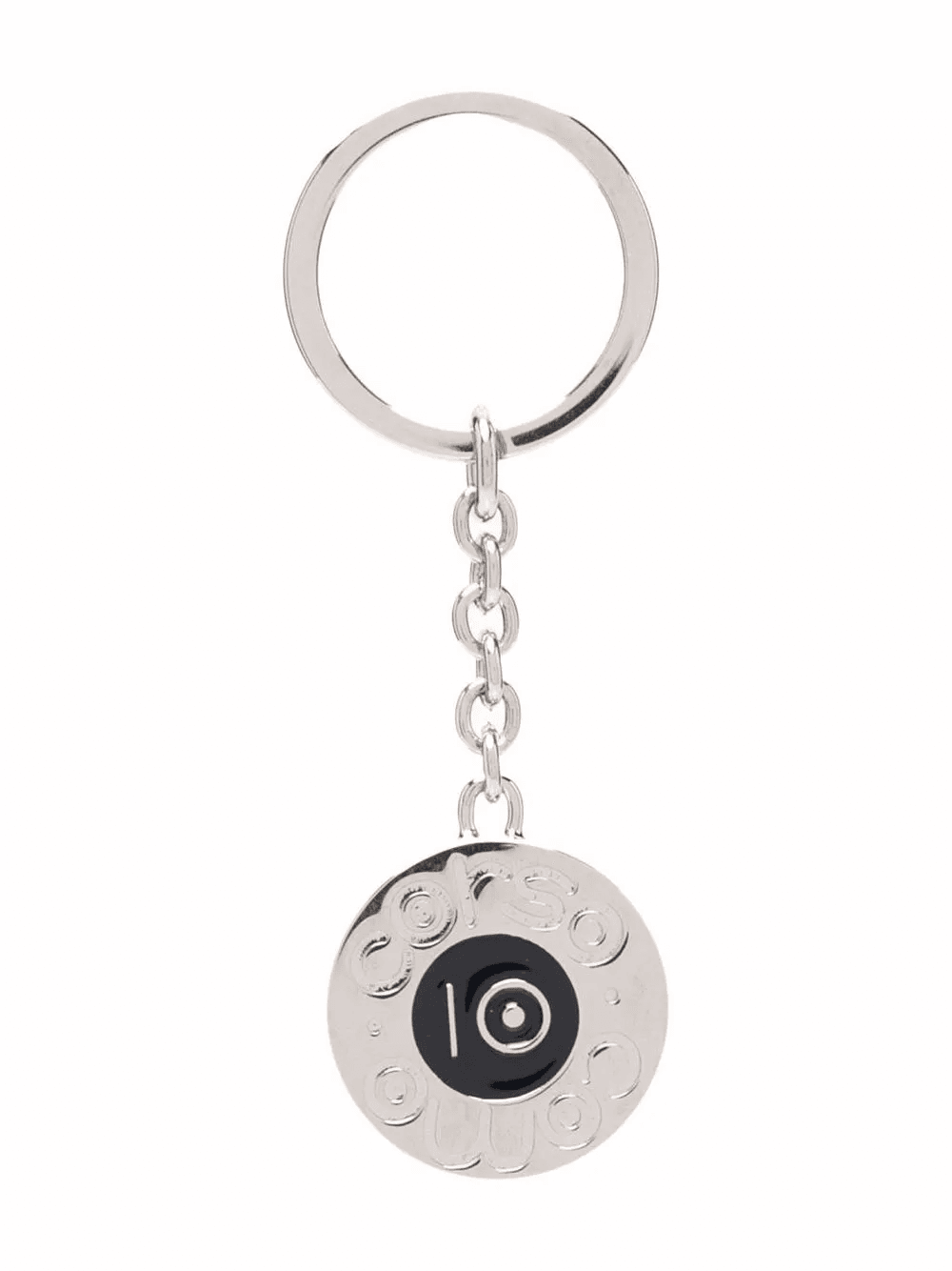 logo charm keyring