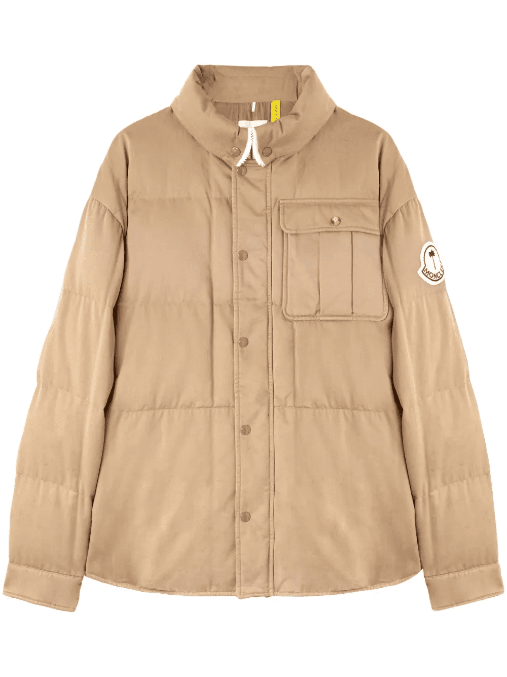 x Moncler logo-appliqué puffer jacket - Image 1