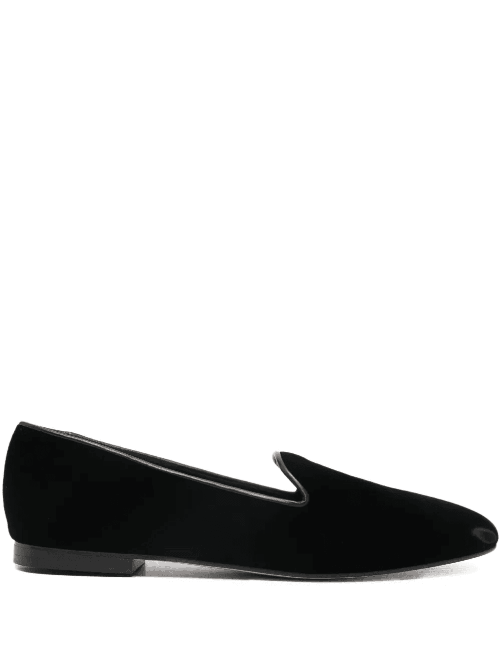 velvet ballet flats - Image 1