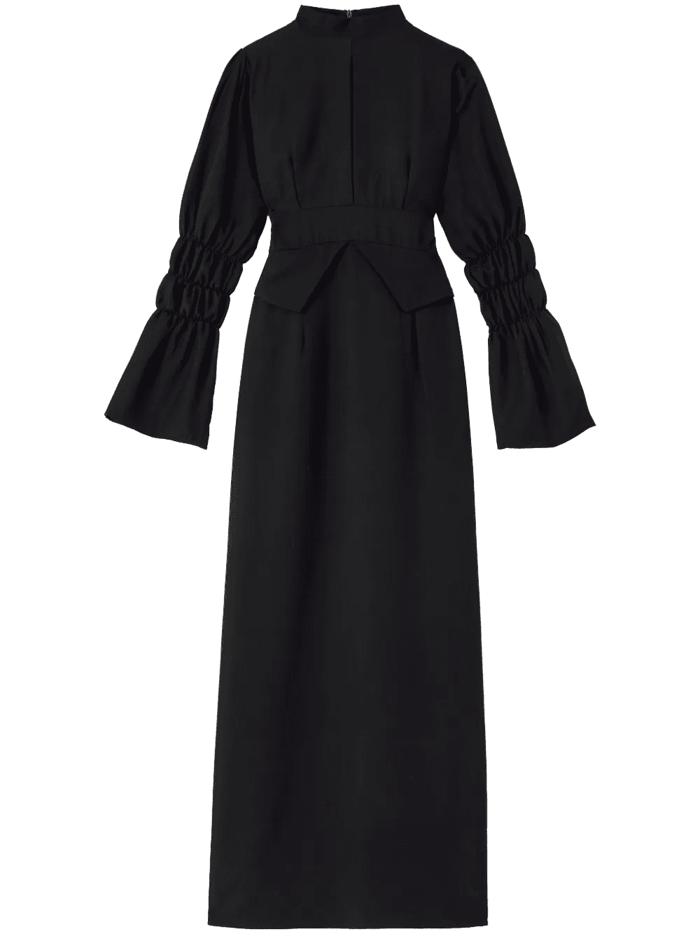 Keith ruched-sleeve dress - Image 1