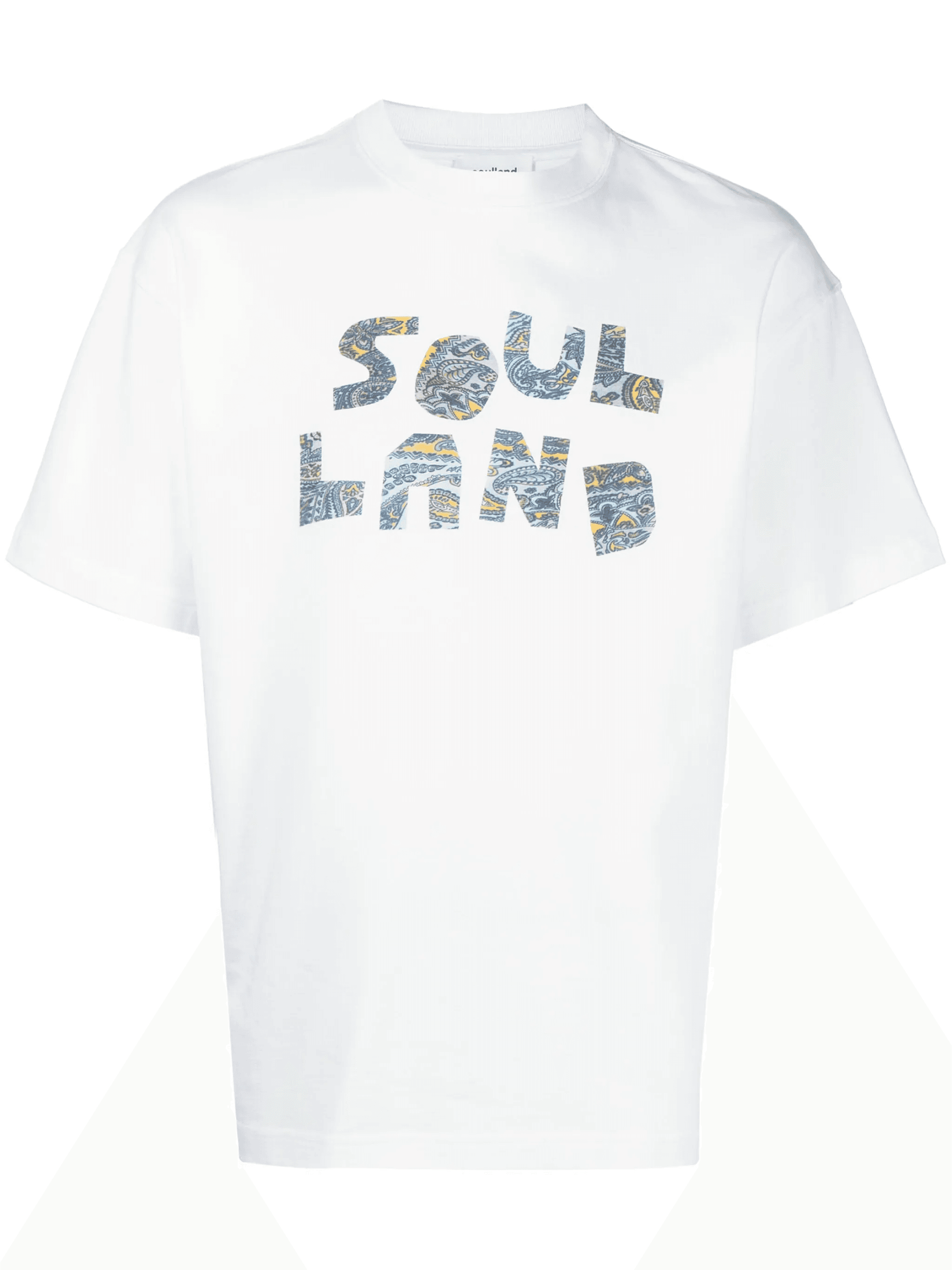 paisley-logo cotton T-Shirt - Image 1