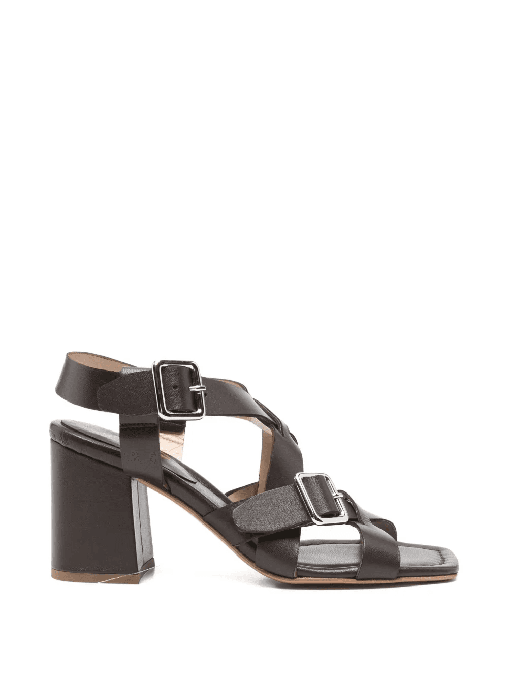 buckle-strap heeled sandals - Image 1