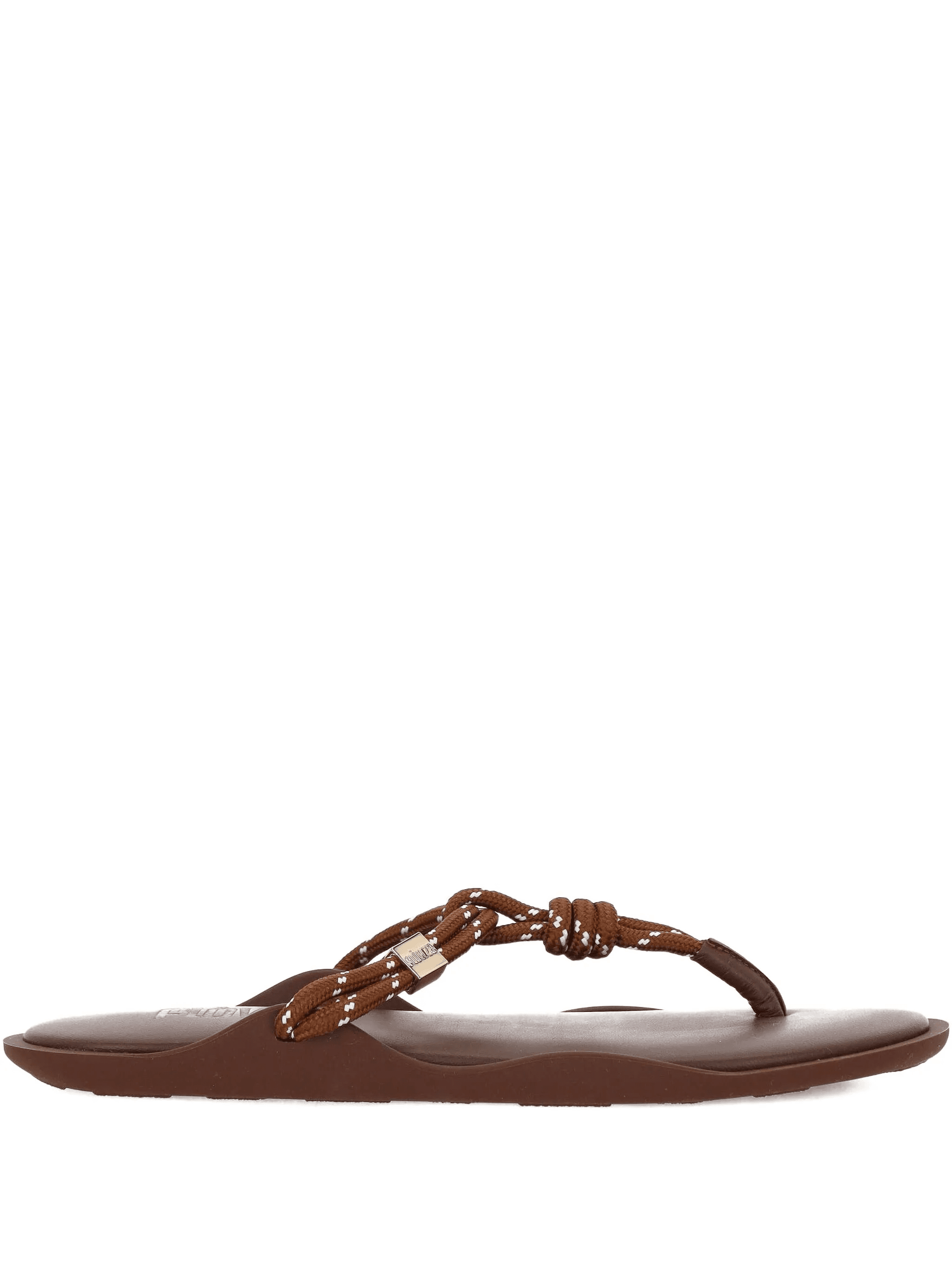 knotted flat sandals - Image 1