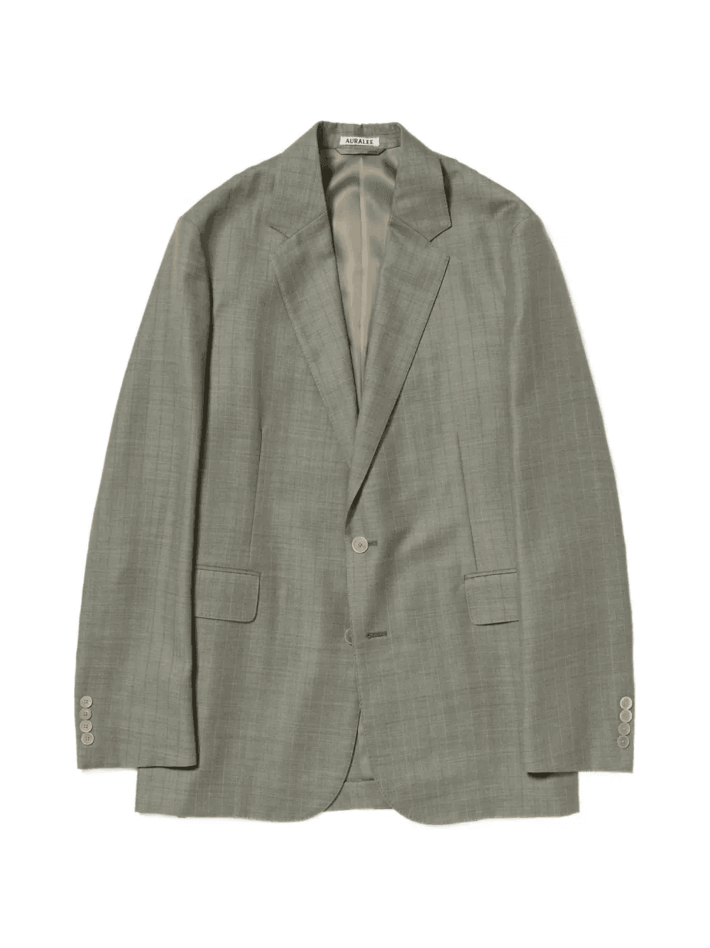 striped wool blazer - Image 1