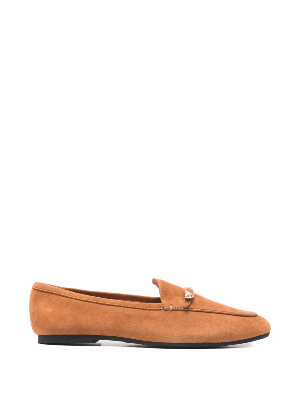 gold-tone hardware loafers - Image 1