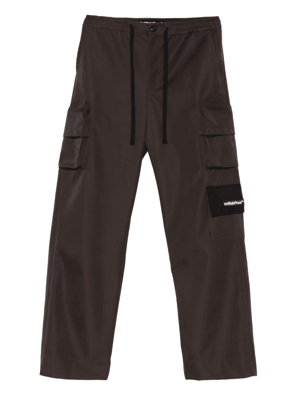 logo-appliqué cargo trousers - Image 1