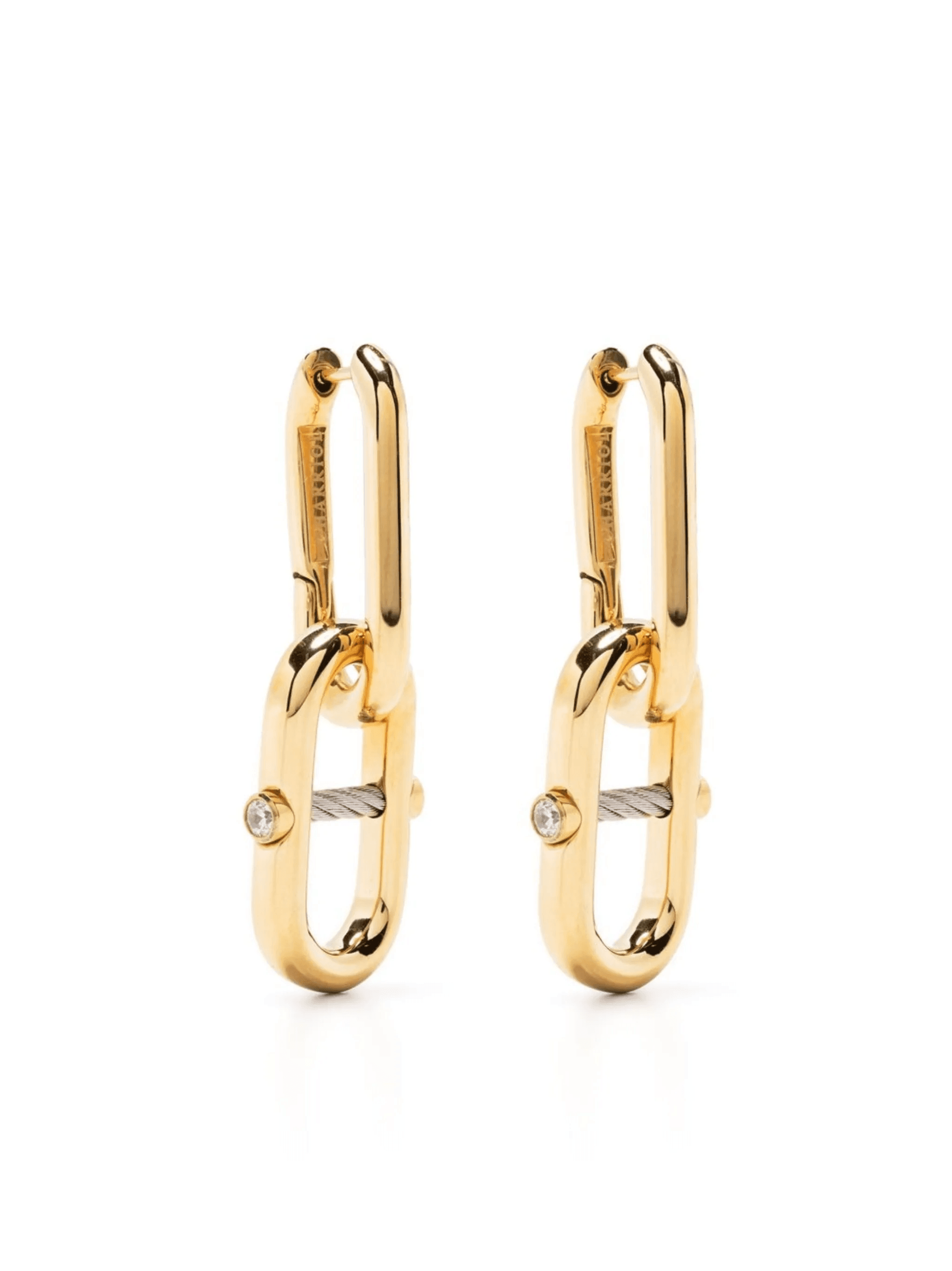 St. Tropez Mariner cable-link earrings - Image 1
