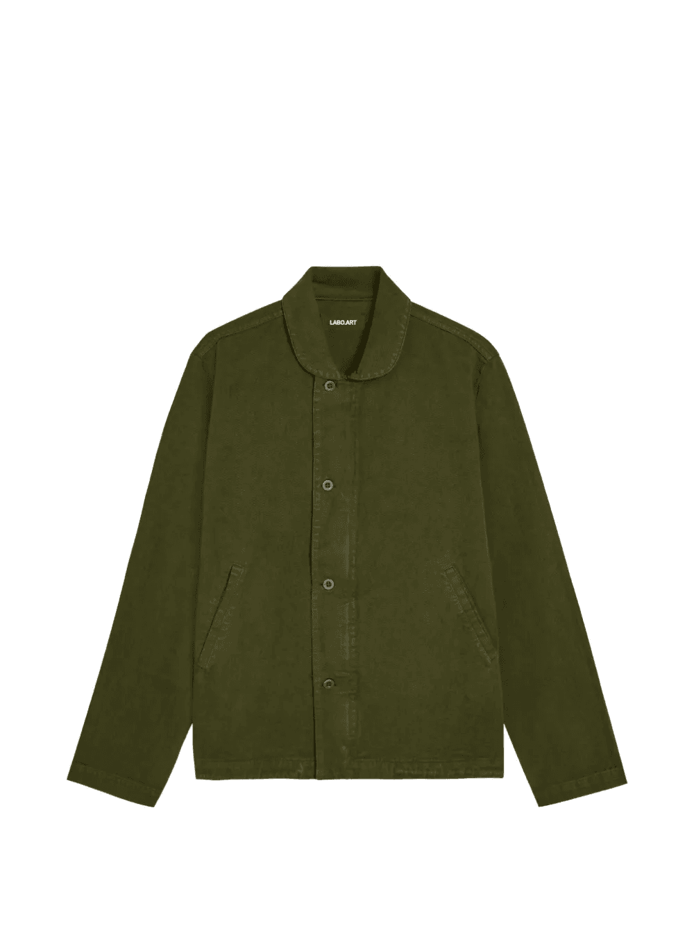 button-fastening shirt jacket - Image 1