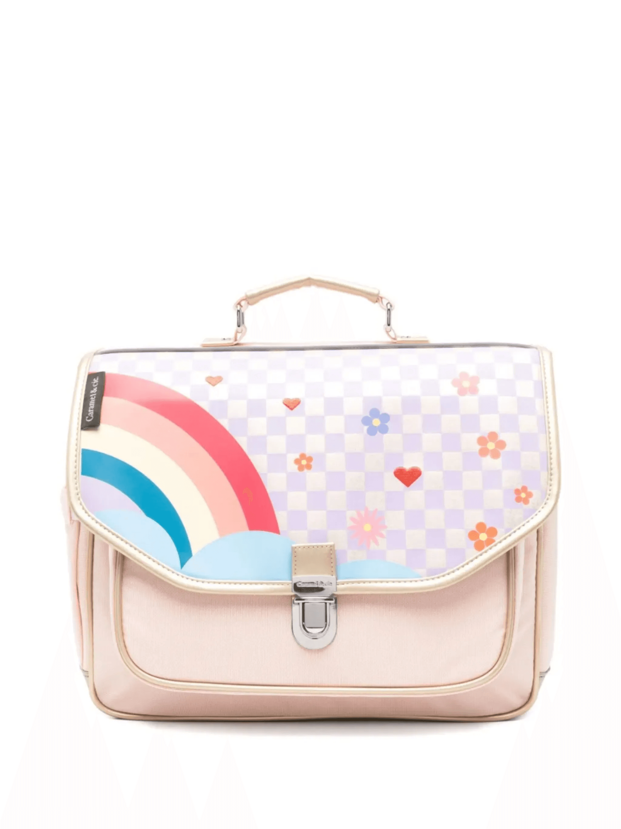 Rainbow Floral Print Bag - Image 1
