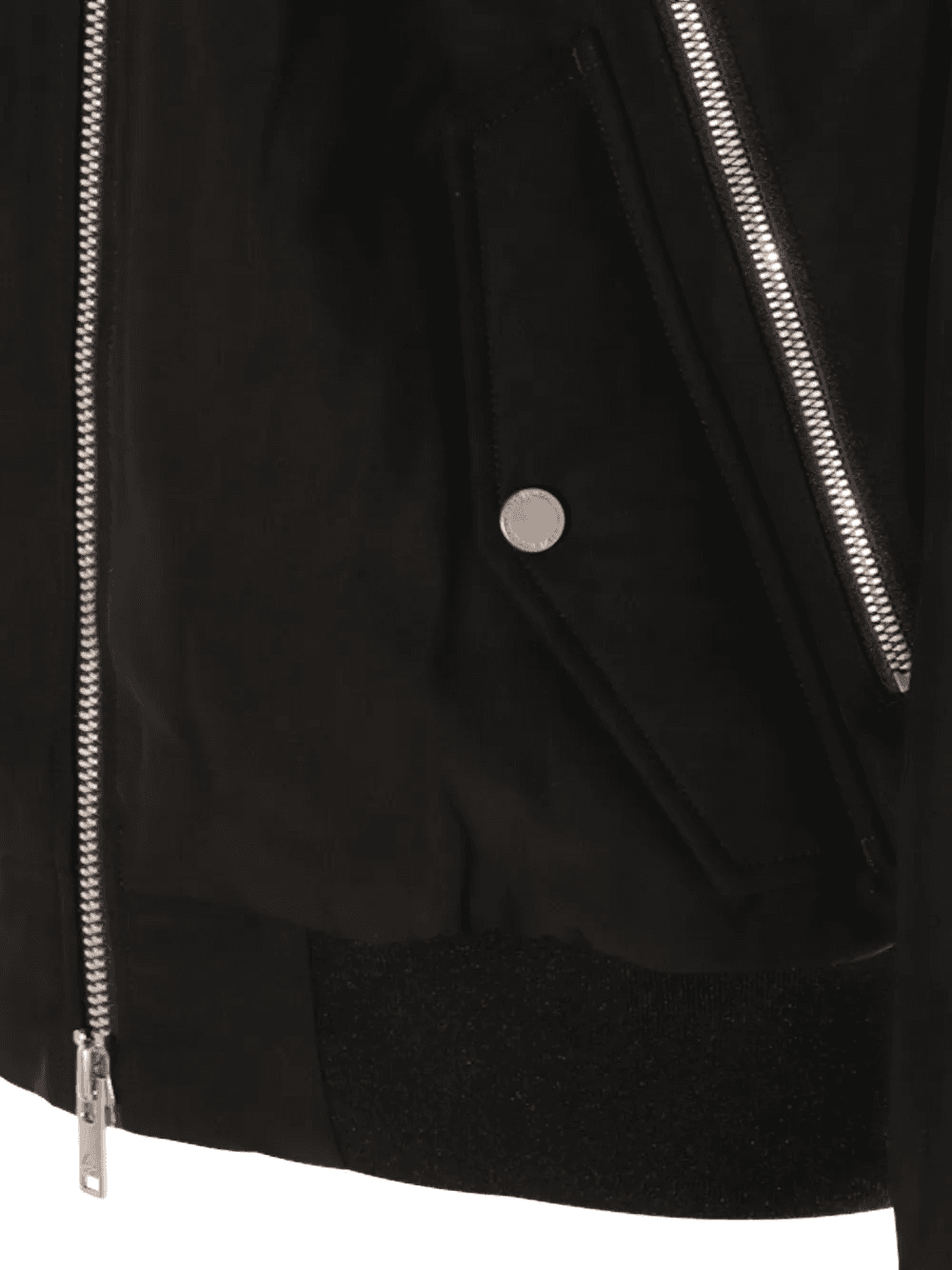 logo-detail bomber jacket - Image 1