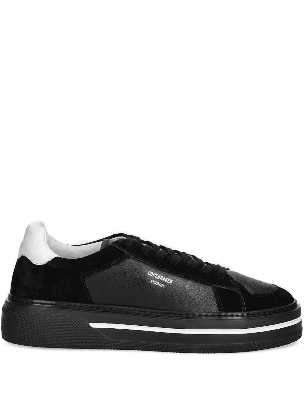 leather sneakers - Image 1