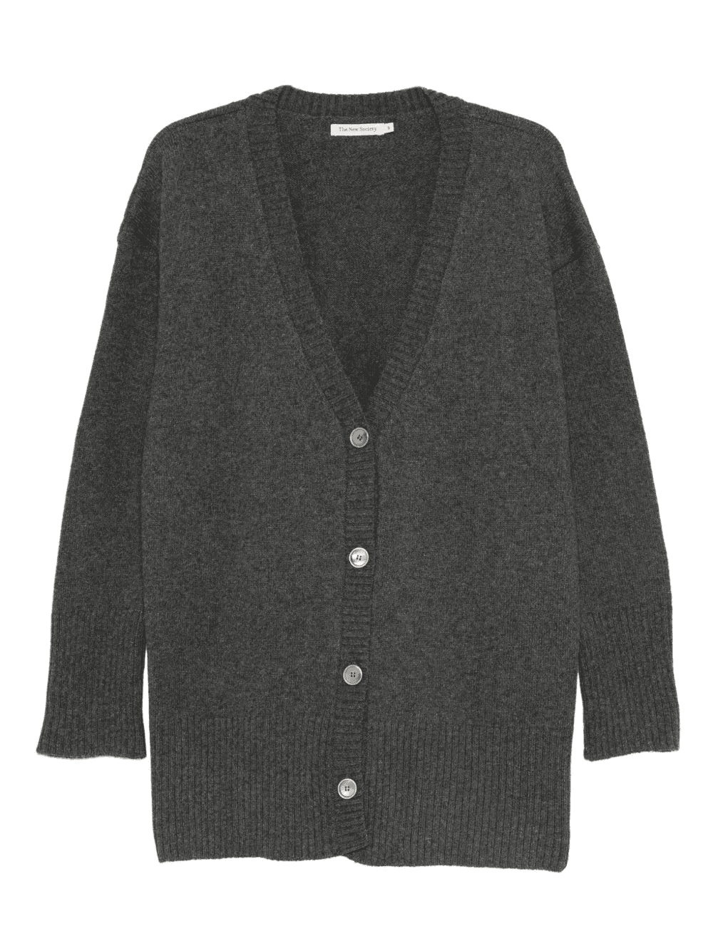 V-neck cashmere cardigan - Image 1