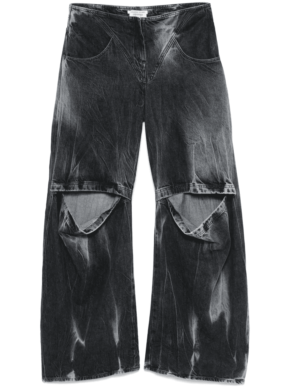 cut-out jeans - Image 1