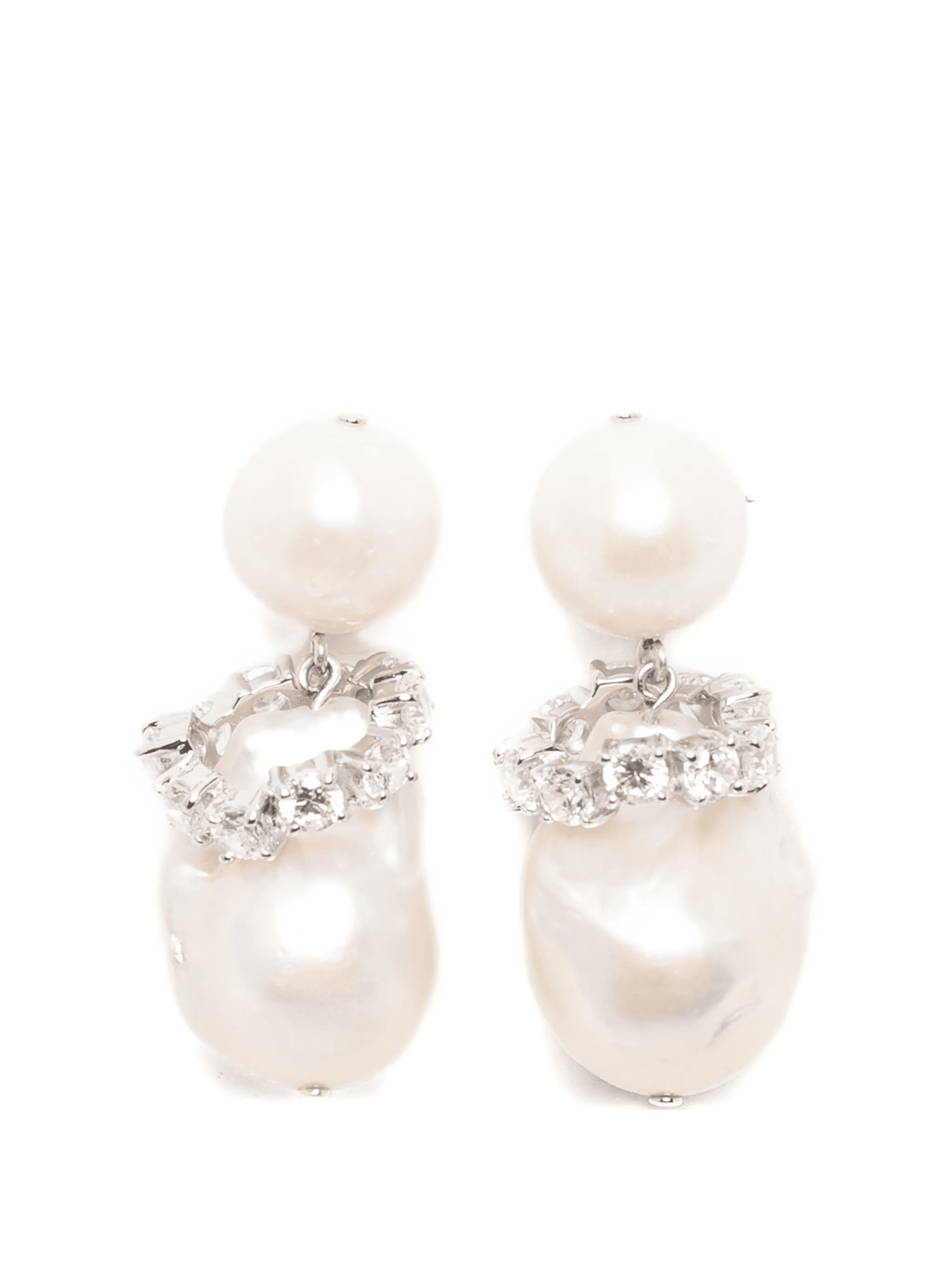 Woah! Did Life Just Give Me a Lemon pearl-embellished earrings - Image 1