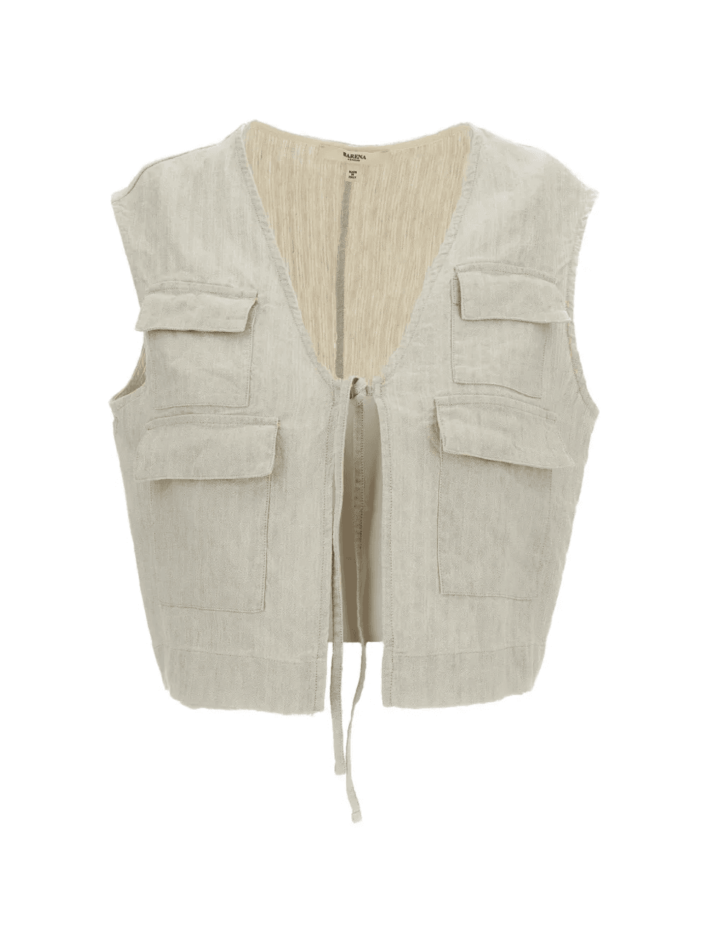 tie front top - Image 1