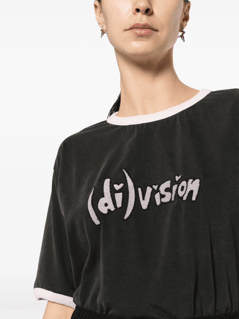 logo-embroidered organic cotton T-shirt — Image 2