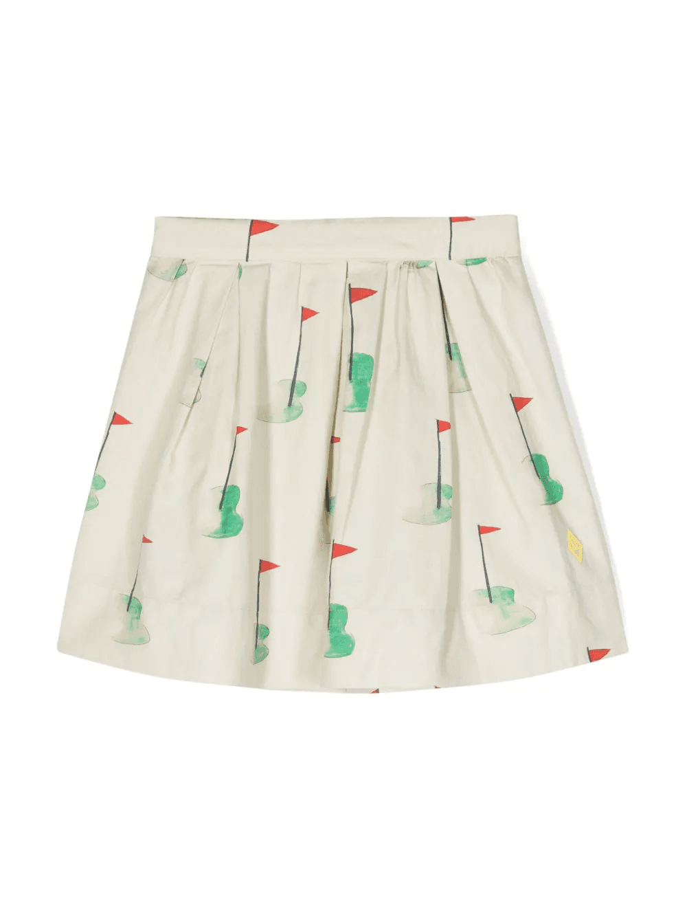 graphic-print pleated skirt - Image 1