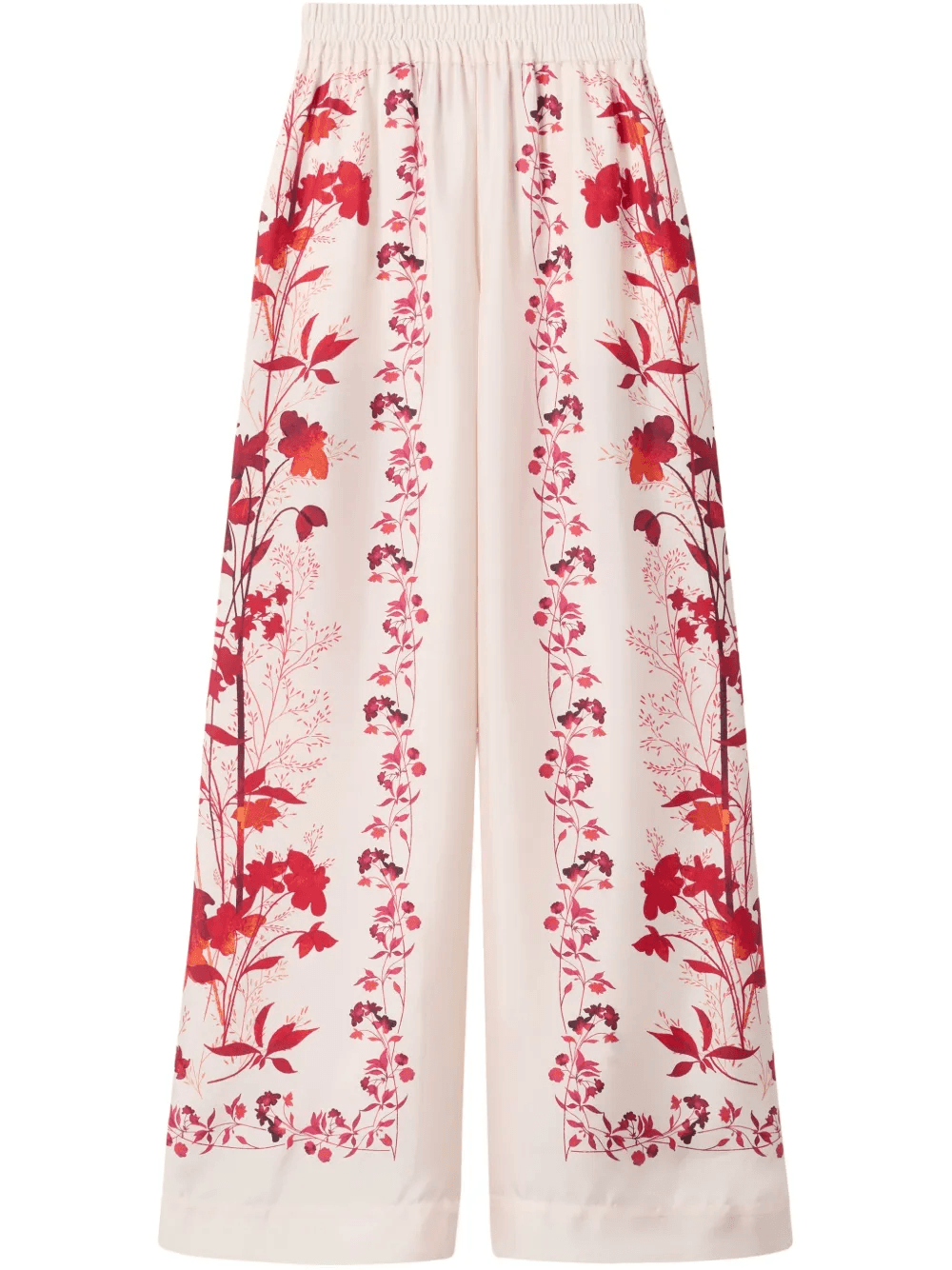 floral-print palazzo pants - Image 1