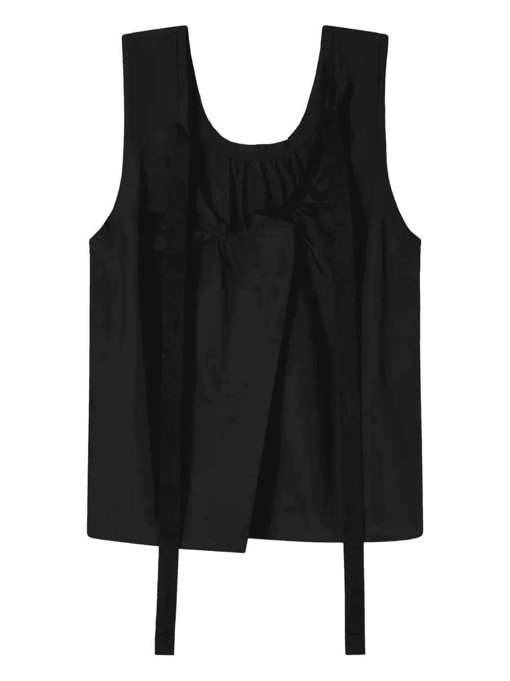 tie-front ruffled top - Image 1