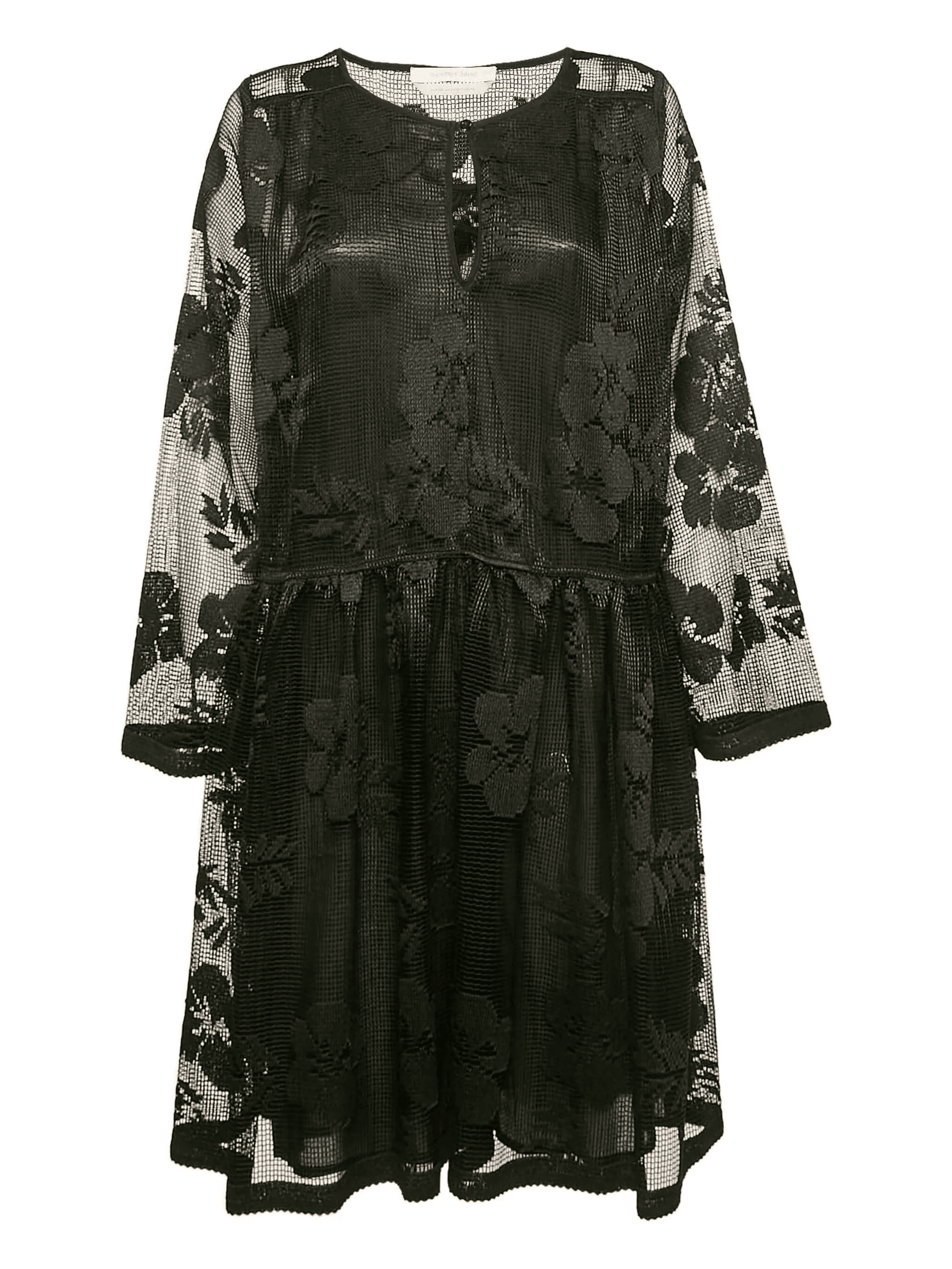 mesh floral dress - Image 1