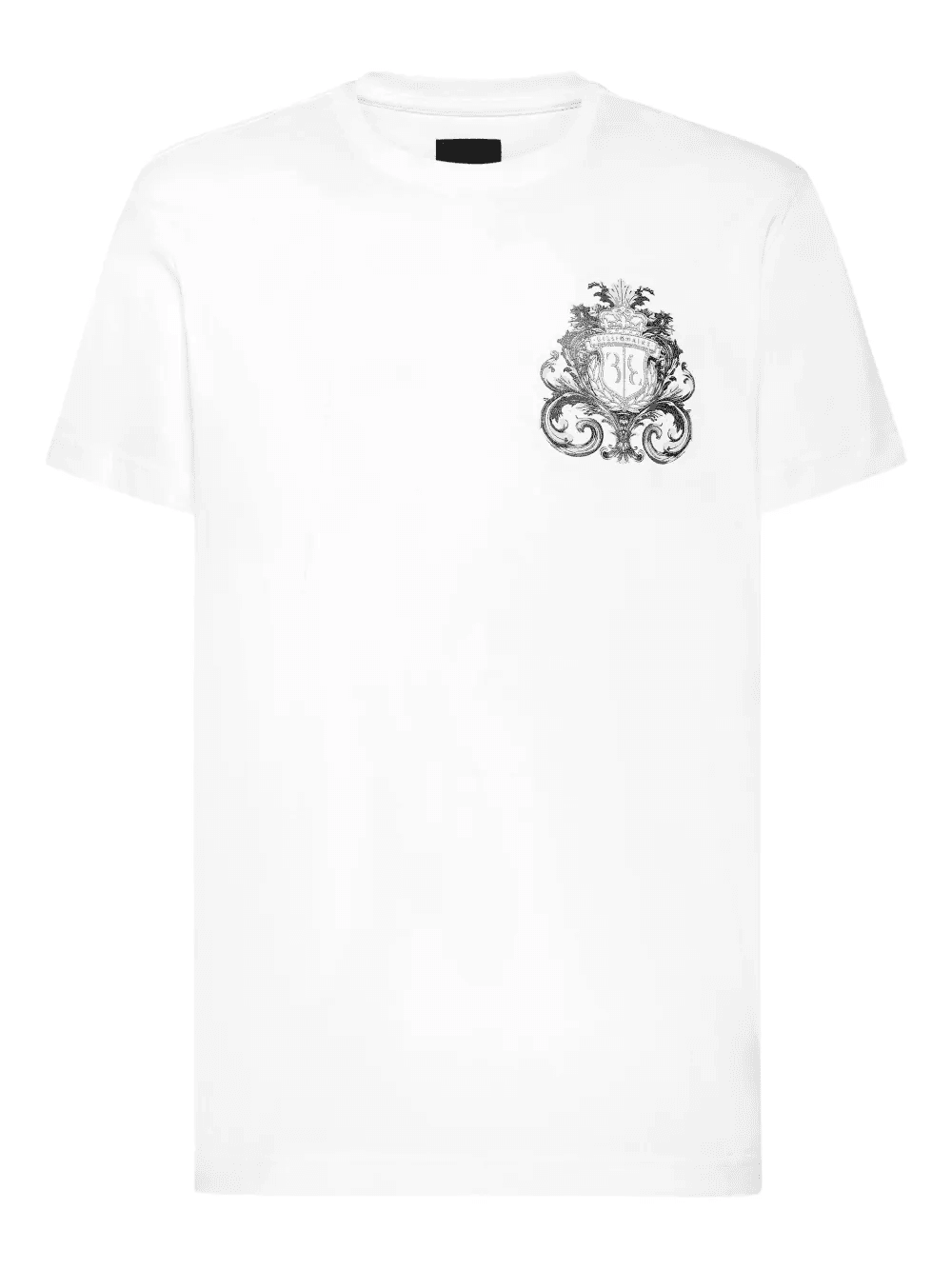crest-print T-shirt - Image 1