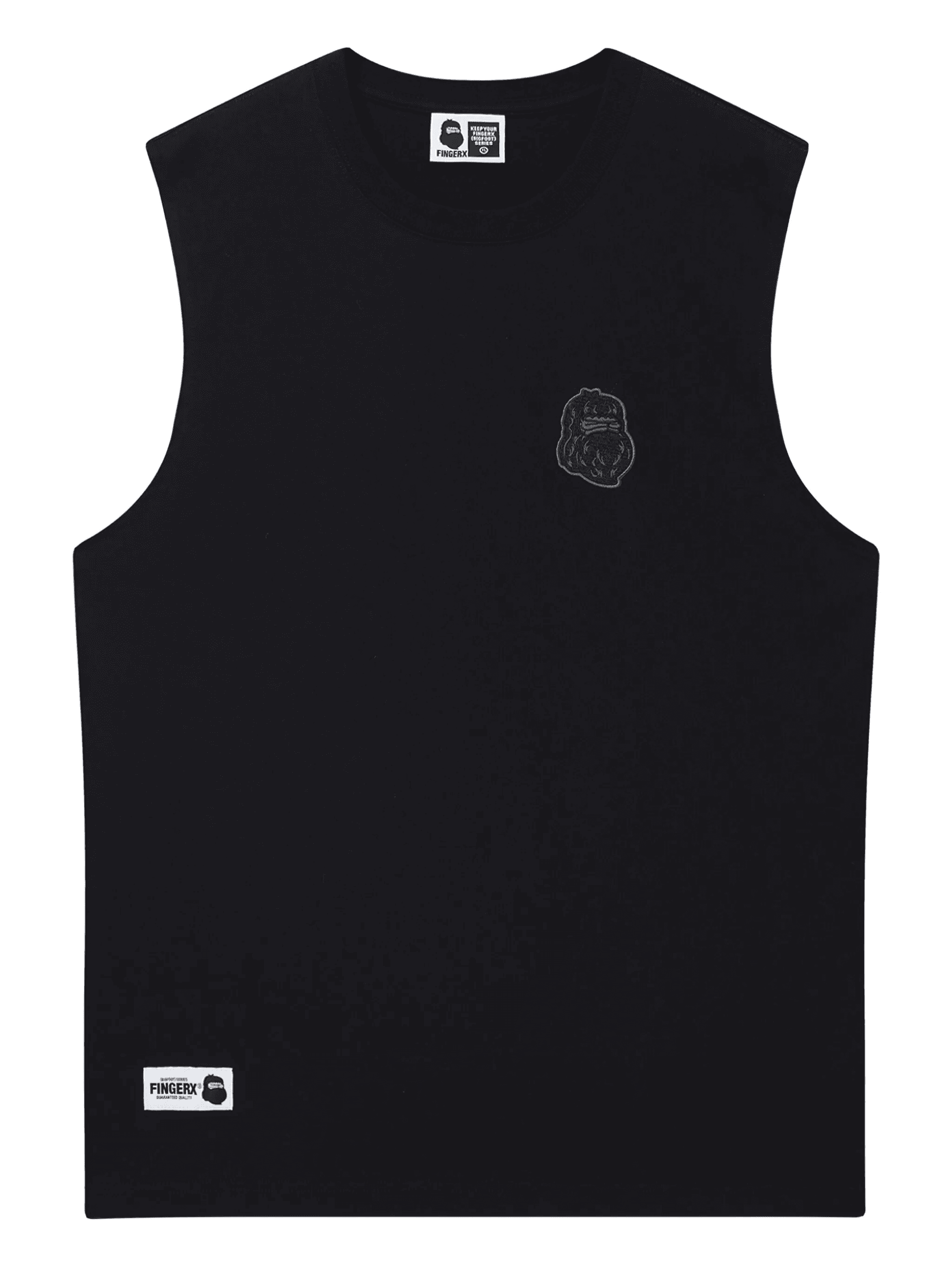 embroidered sleeveless vest - Image 1