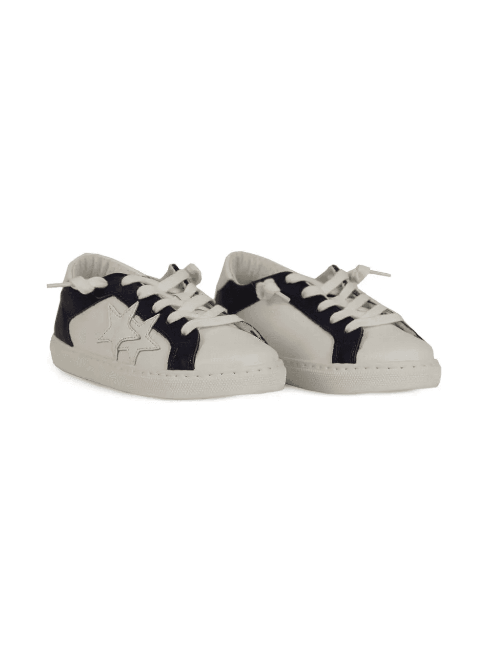 leather sneakers - Image 1
