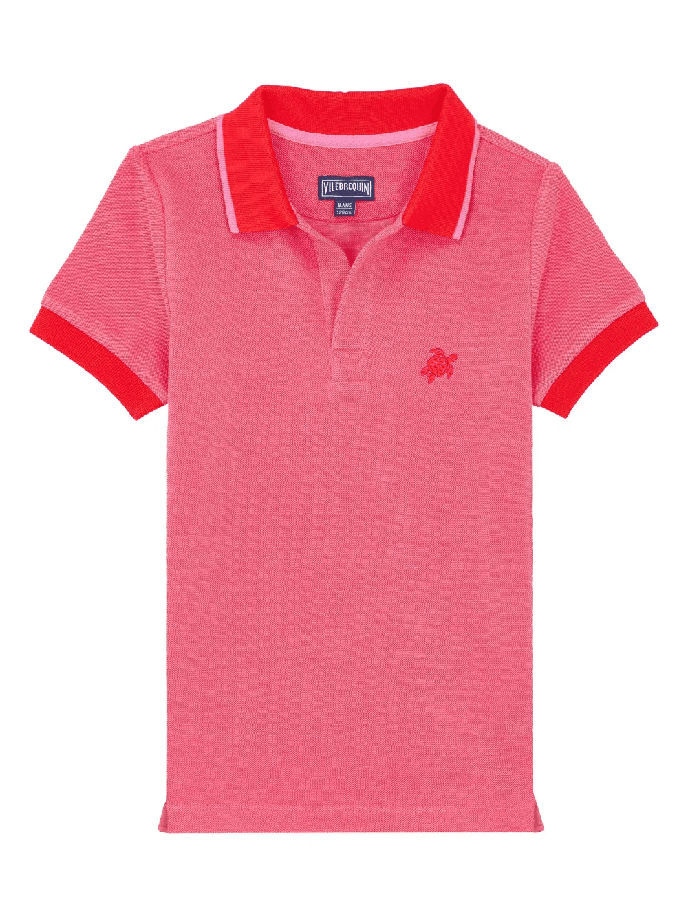 logo-embroidered cotton polo shirt - Image 1