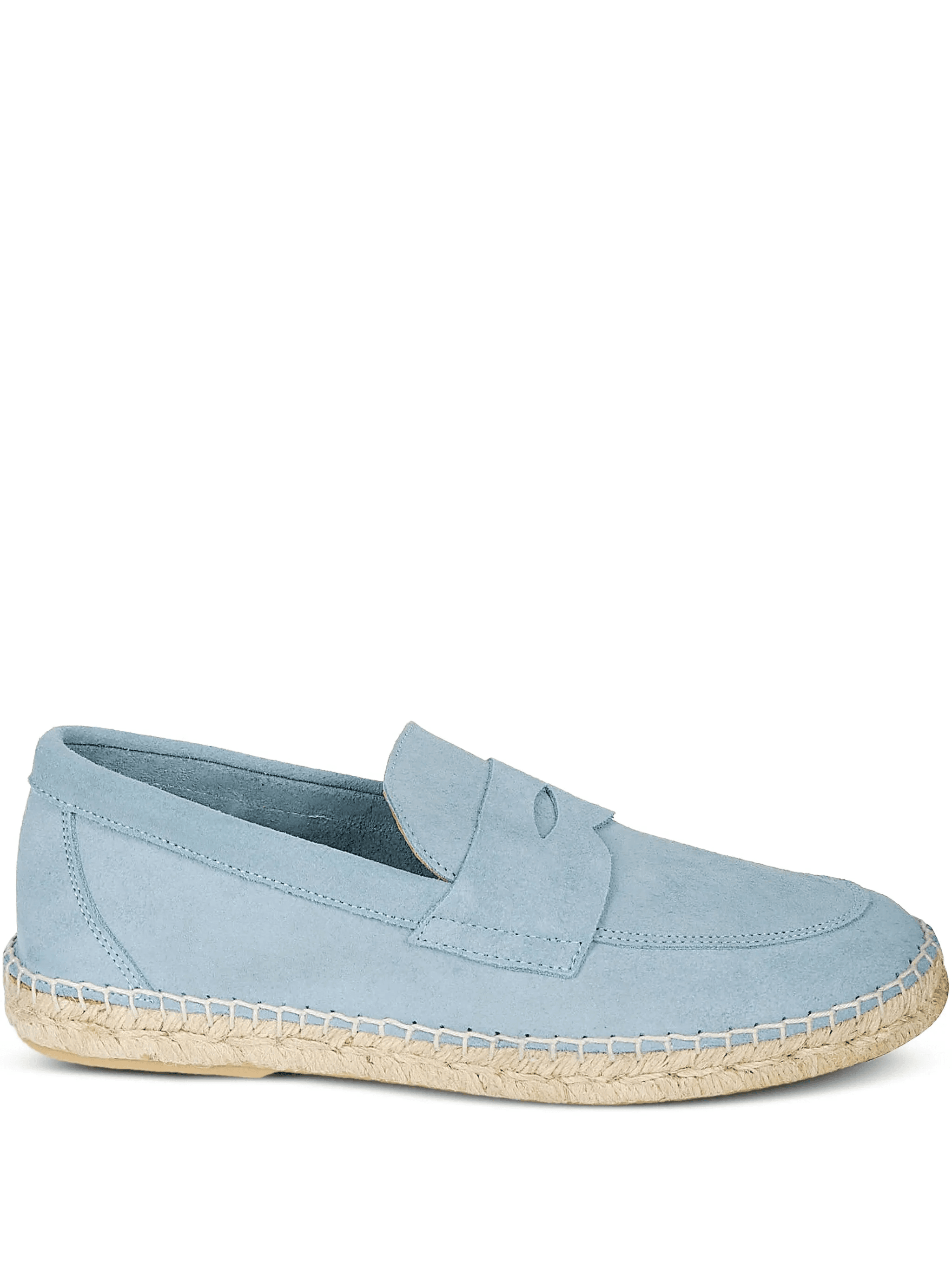 penny-strap suede loafers - Image 1