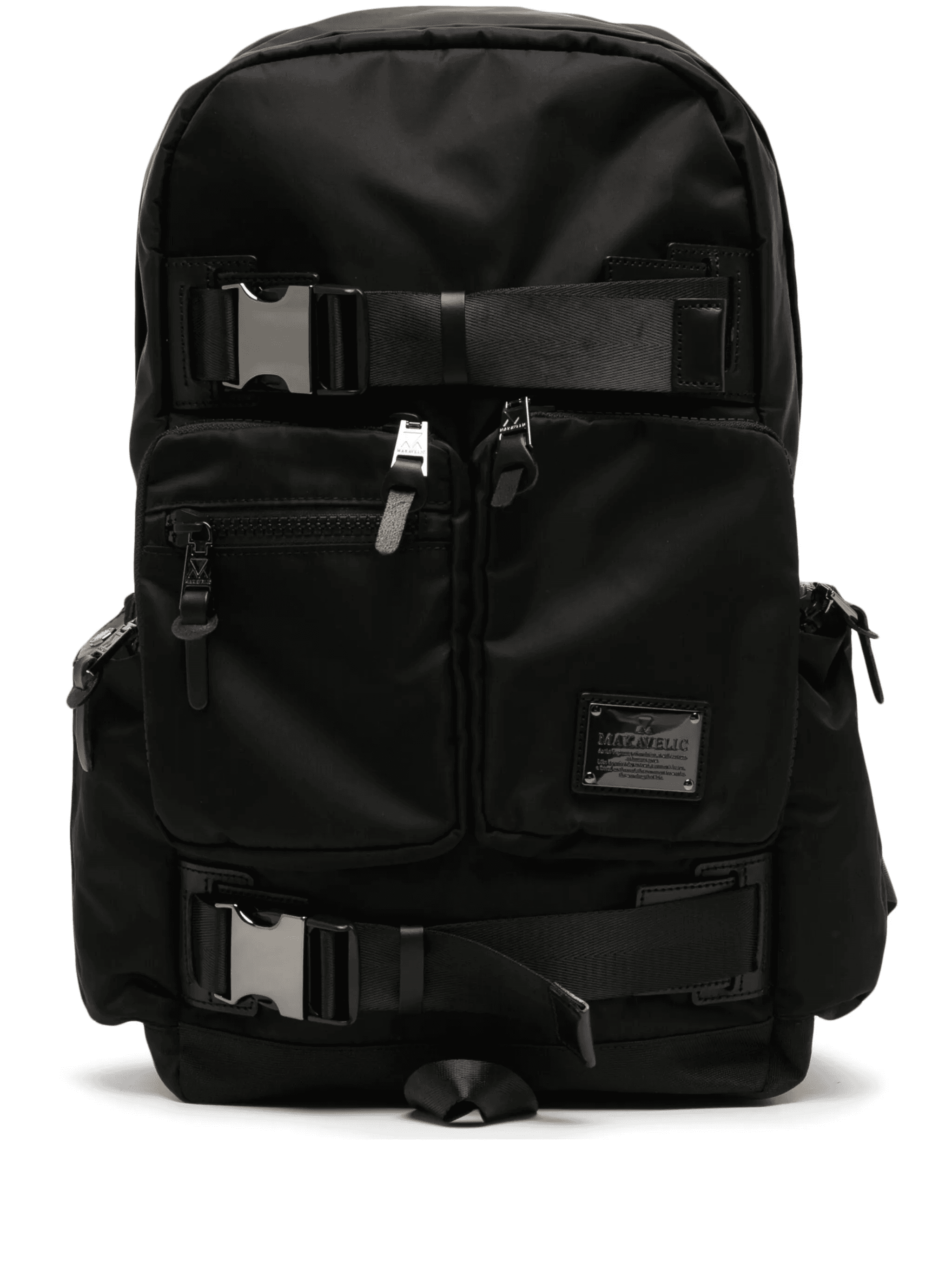 multiple zip-fastening pockets backpack - Image 1