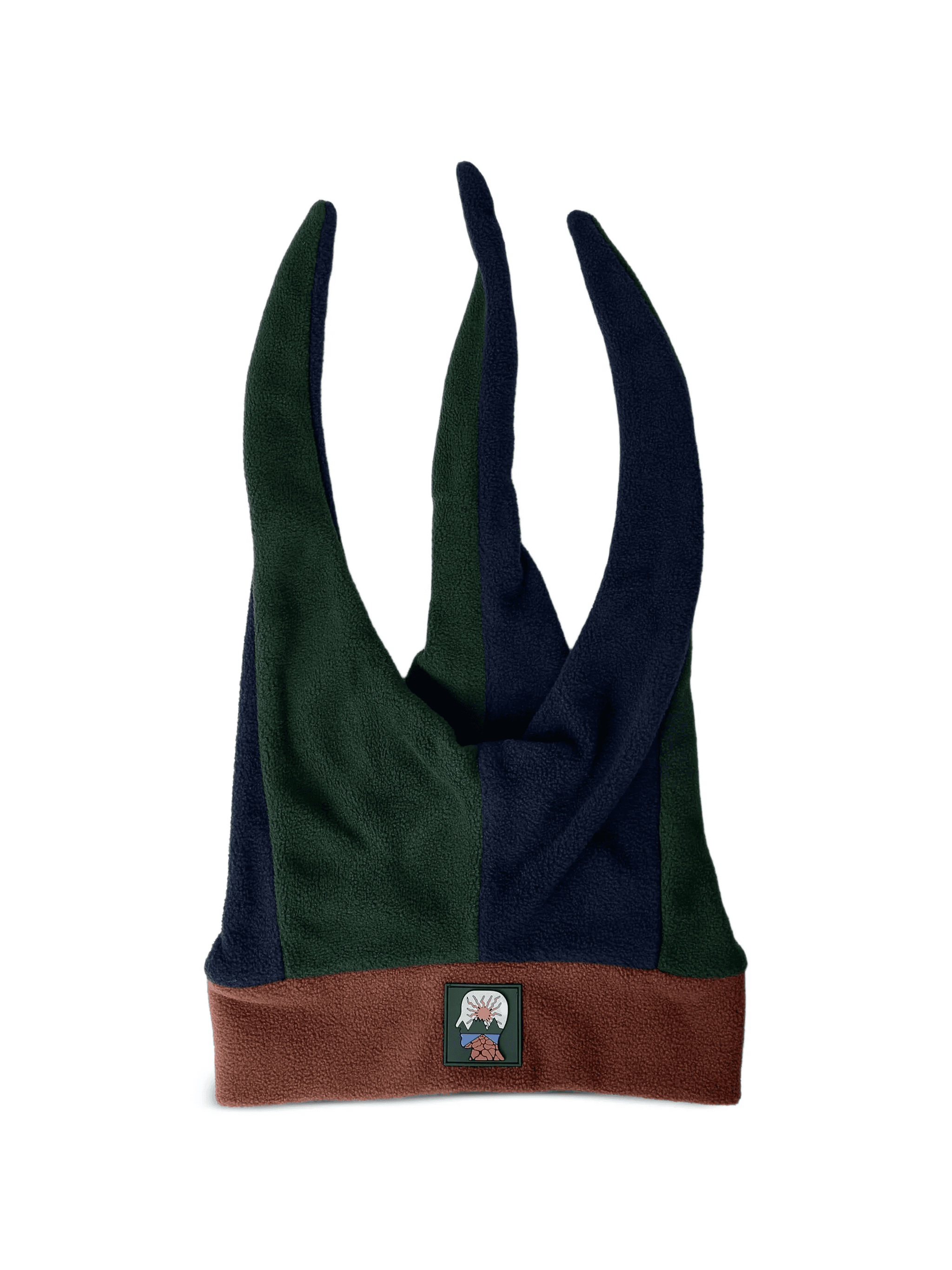 logo-patch beanie hat - Image 1