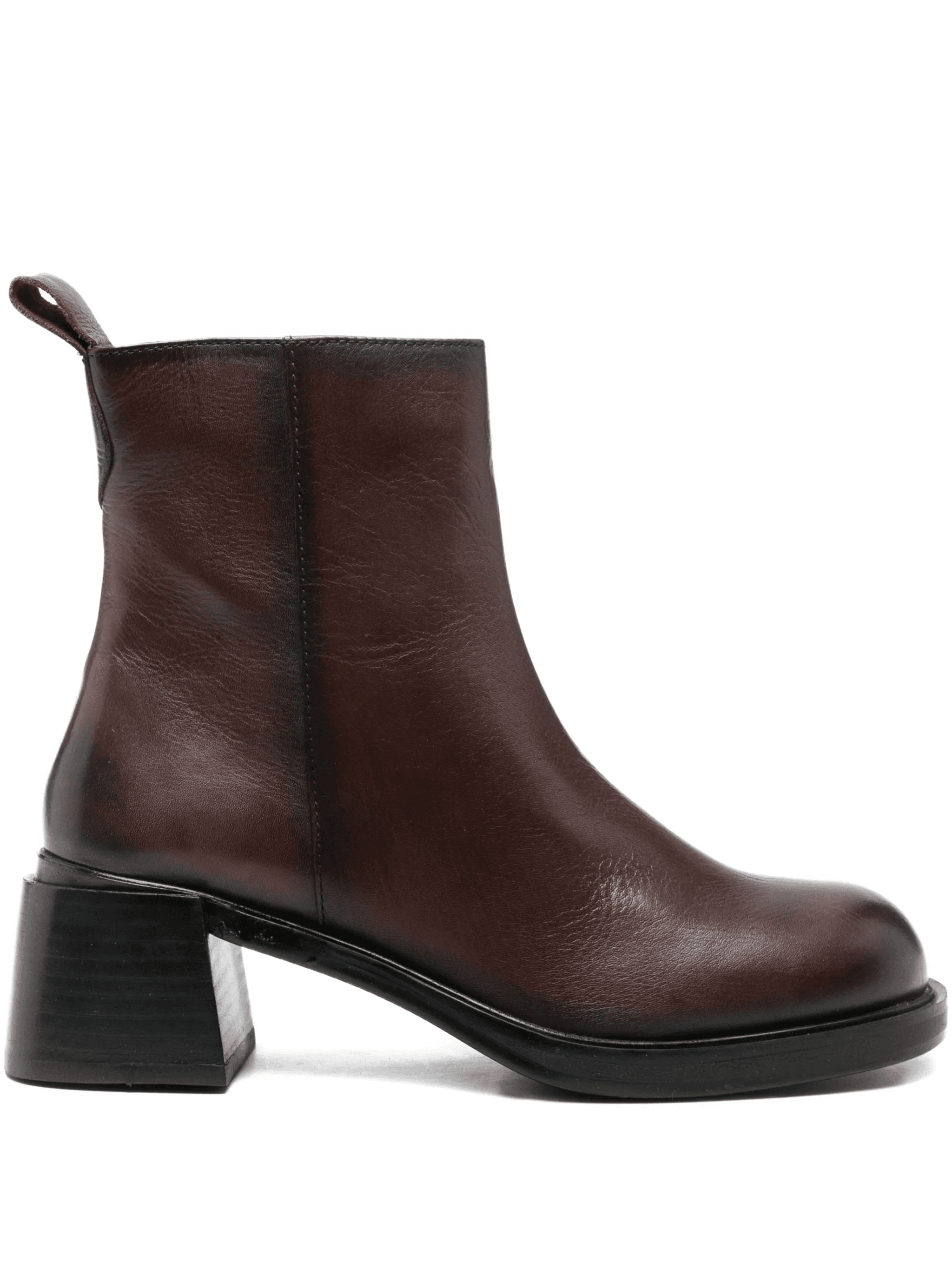 50mm pull-tab block-heel boots - Image 1