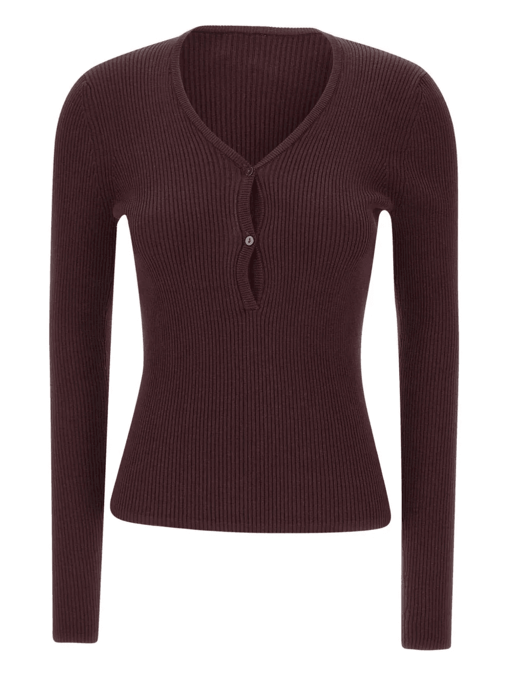 Oscar ribbed V-neck sweater - Image 1