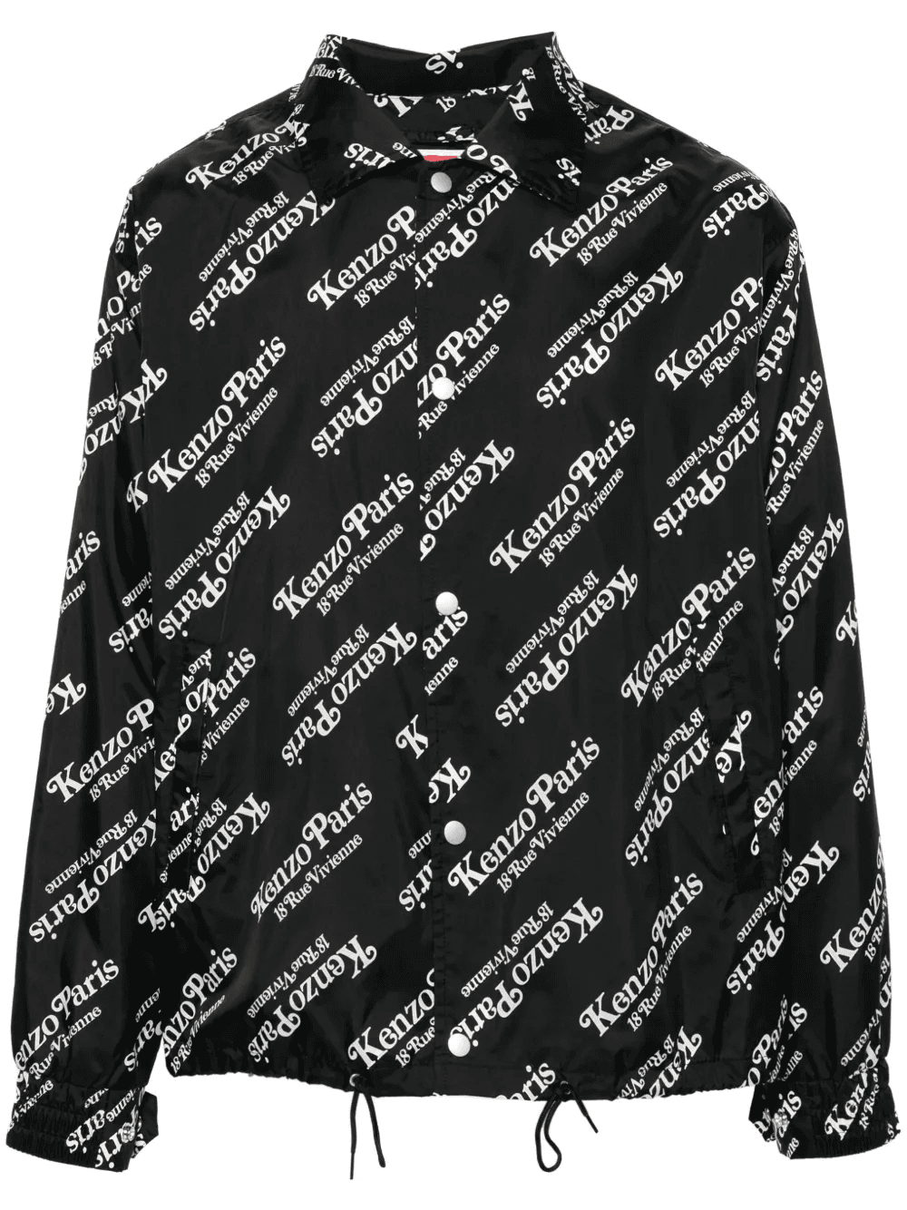 x Verdy logo-print hooded windbreaker - Image 1