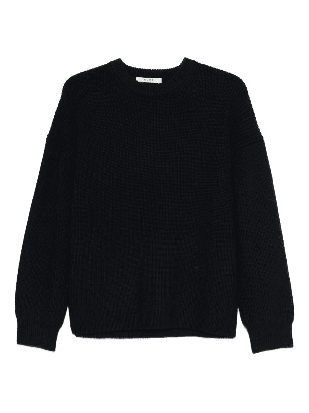 ribbed crew-neck sweater - Image 1