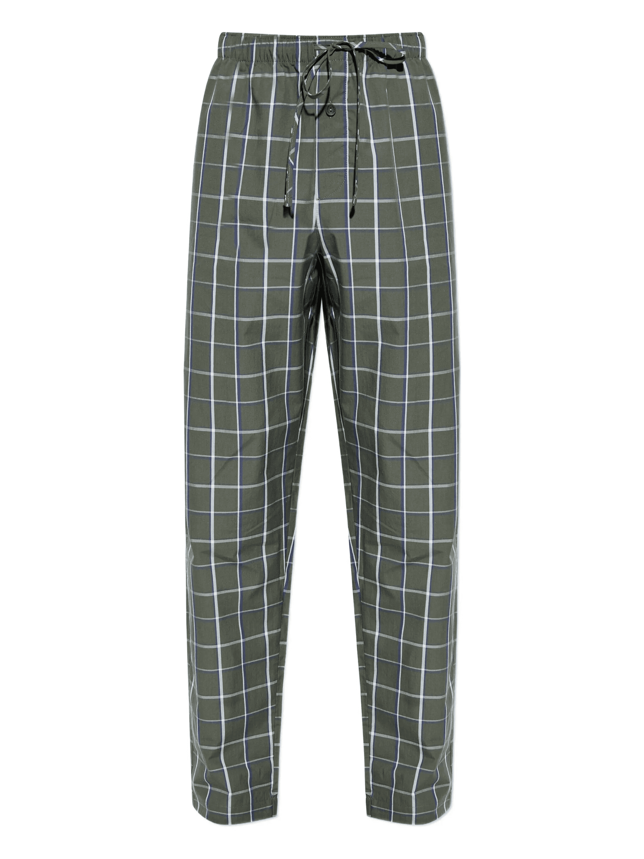 checked drawstring pyjama - Image 1