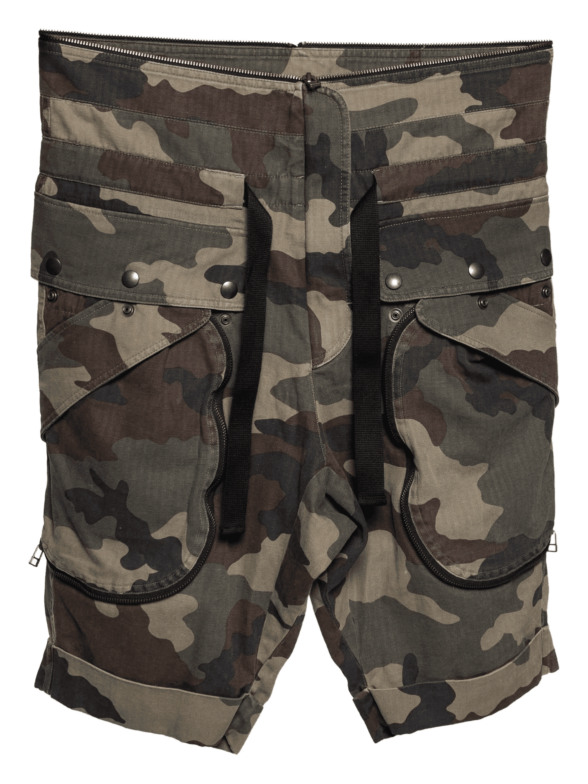 camouflage cargo shorts - Image 1