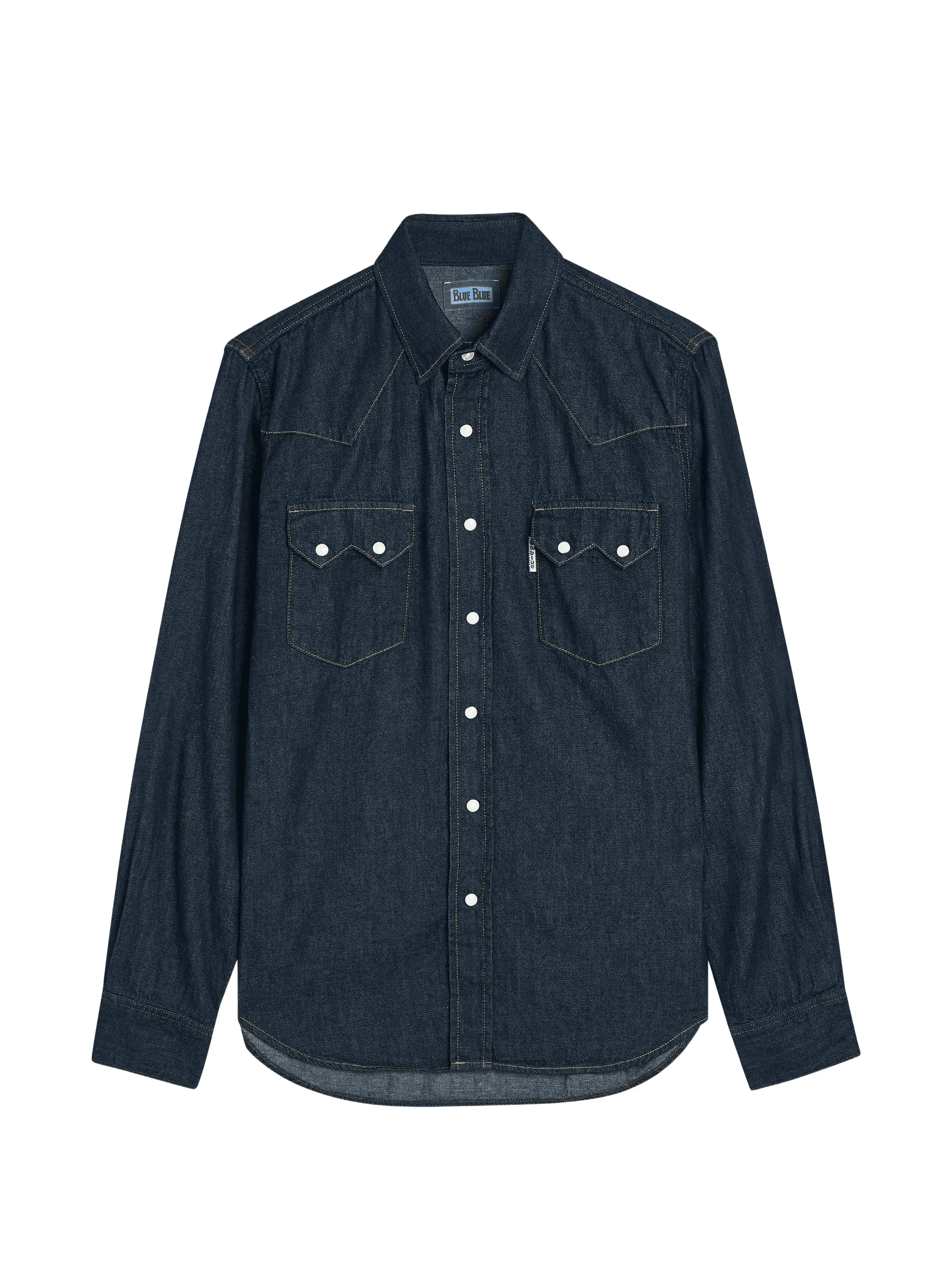 western-yoke denim shirt - Image 1