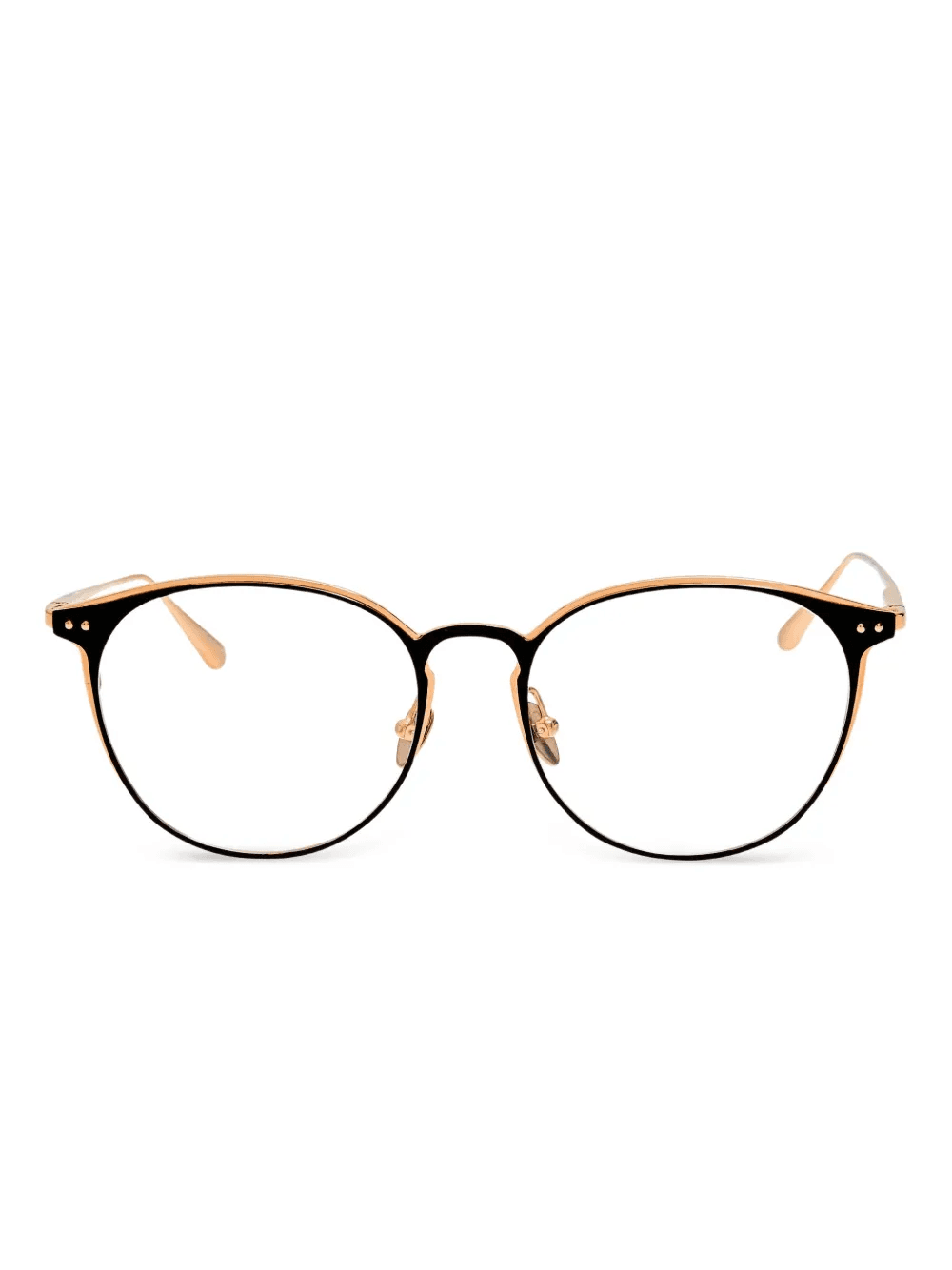 round-frame clear glasses - Image 1