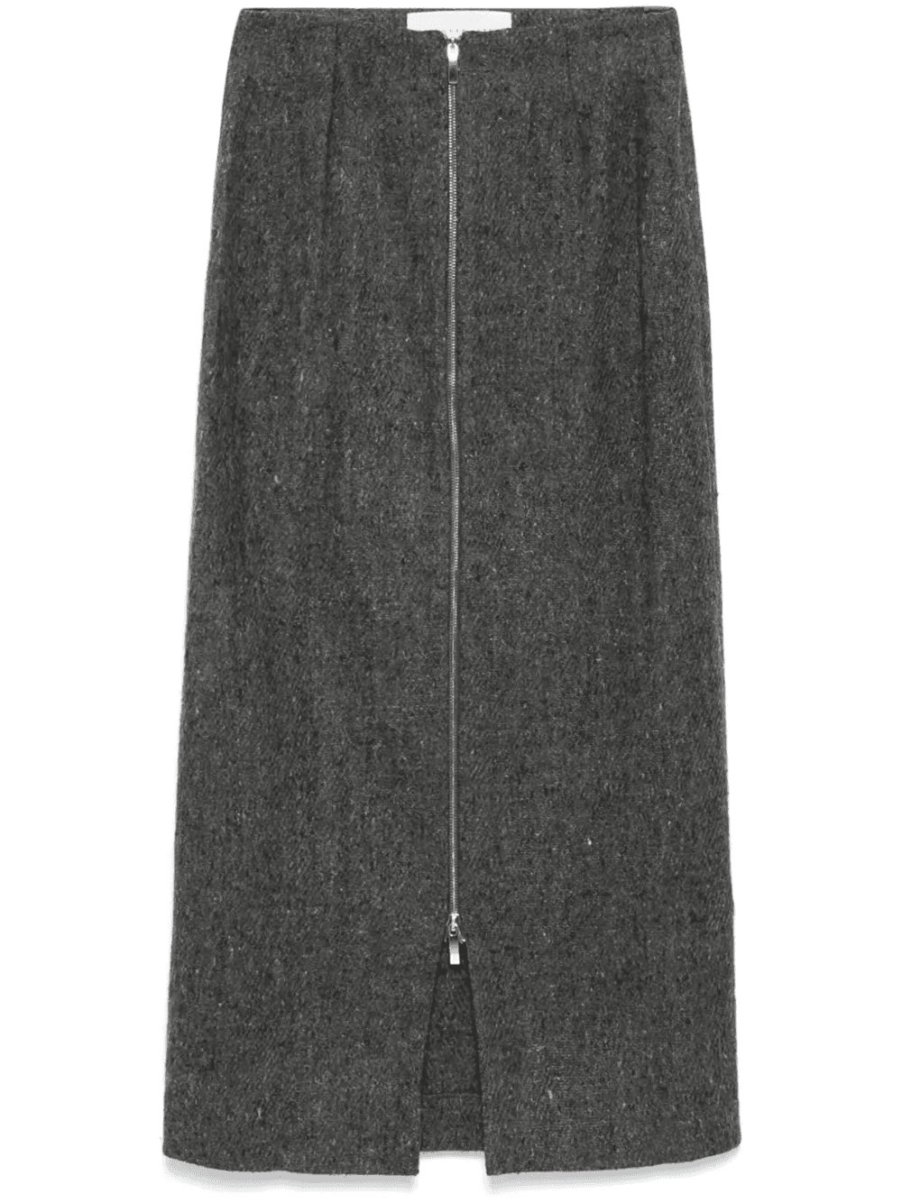 reconstituted military blanket skirt - Image 1