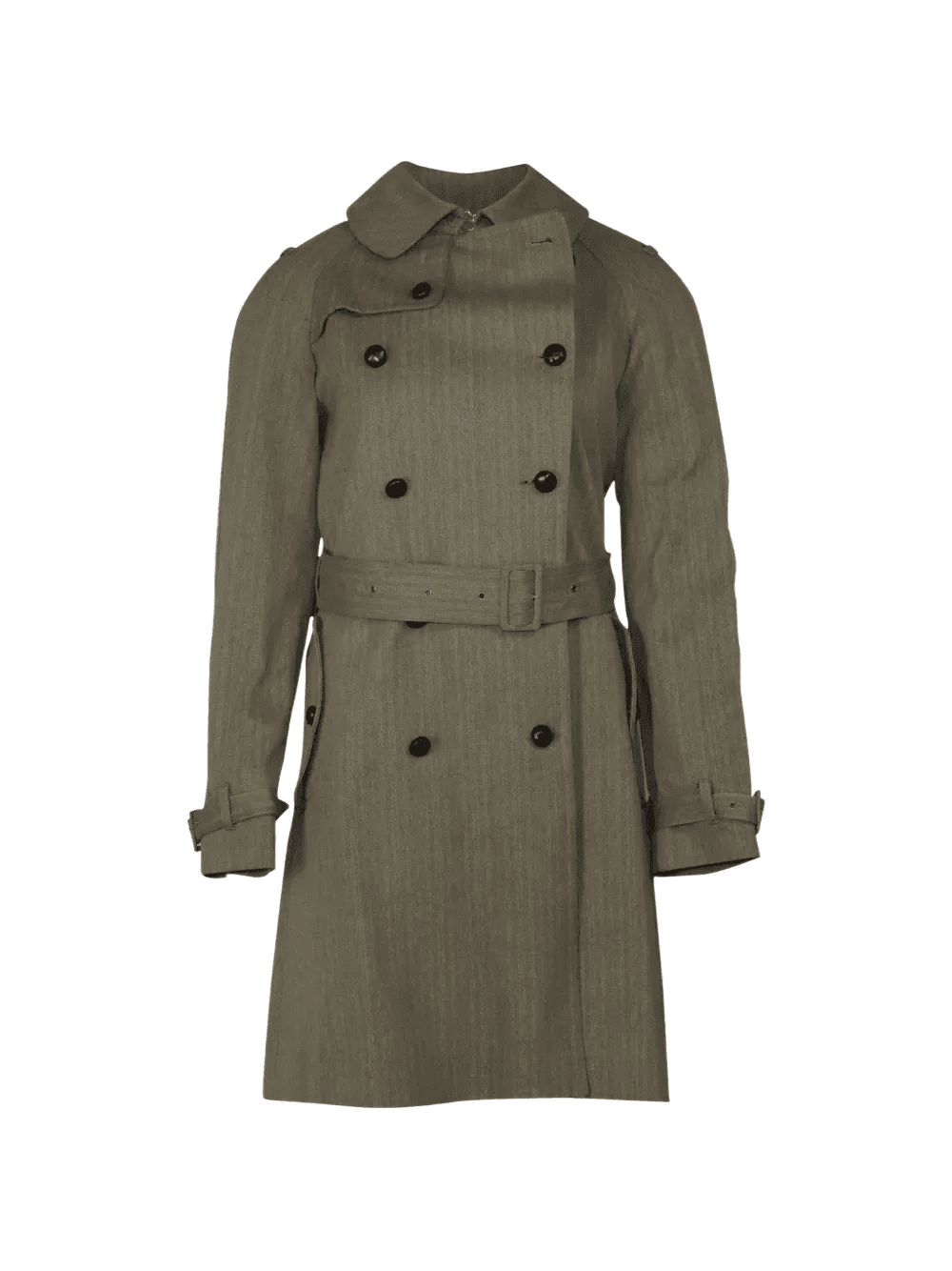 gabardine double-breasted trench coat - Image 1