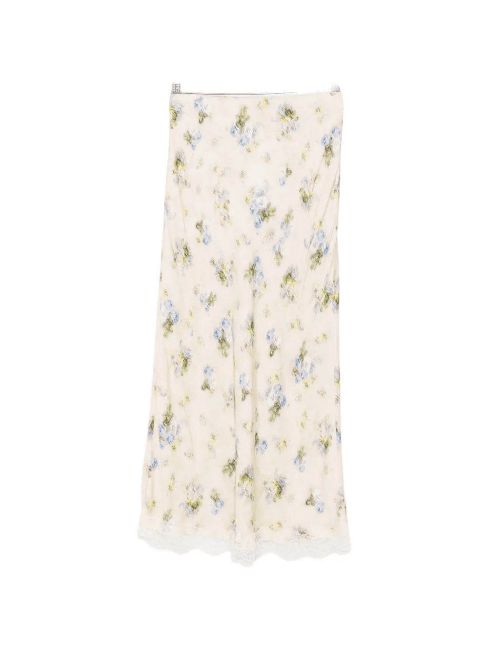 floral-pattern midi skirt - Image 1