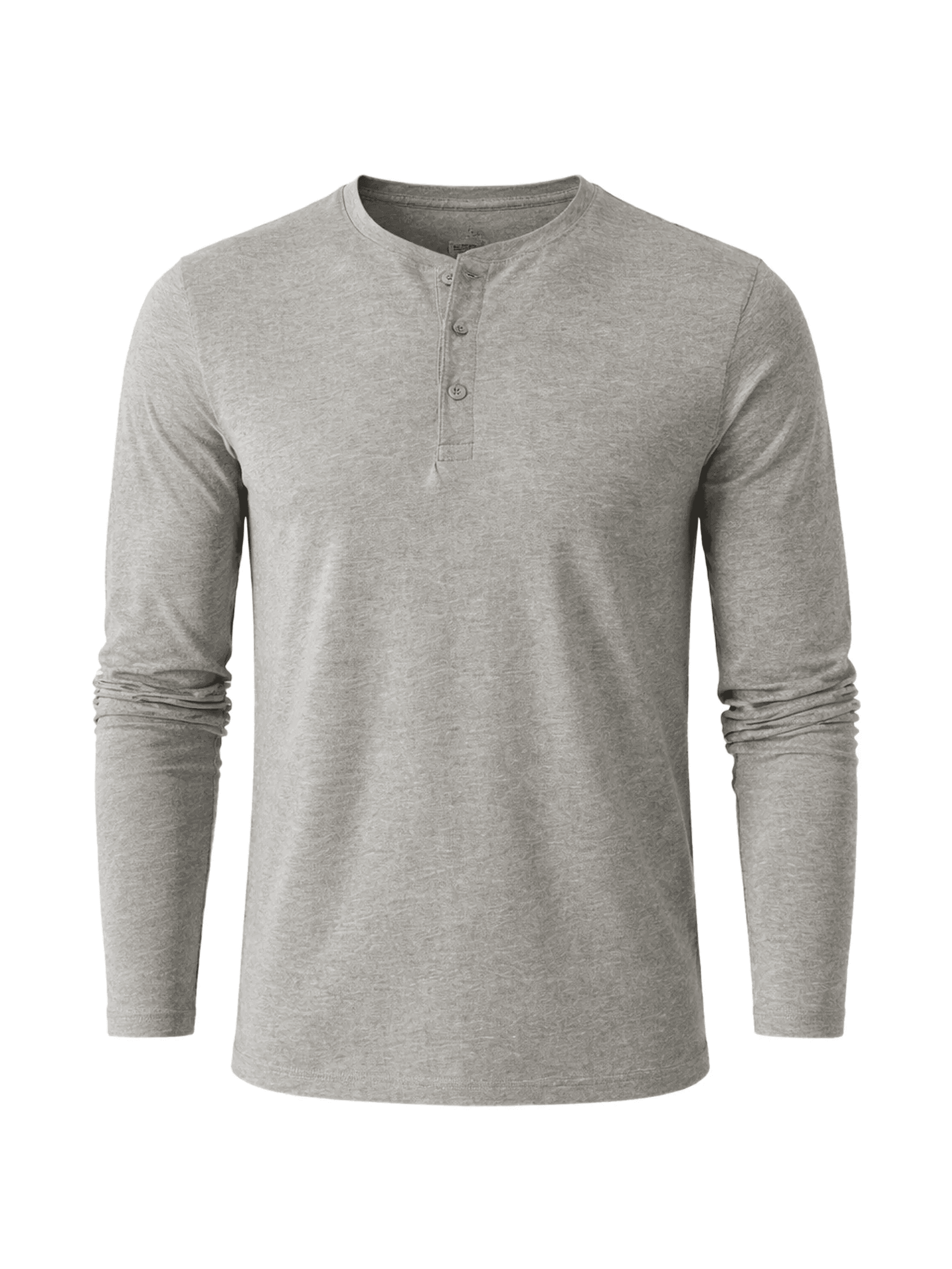button henley T-shirt - Image 1