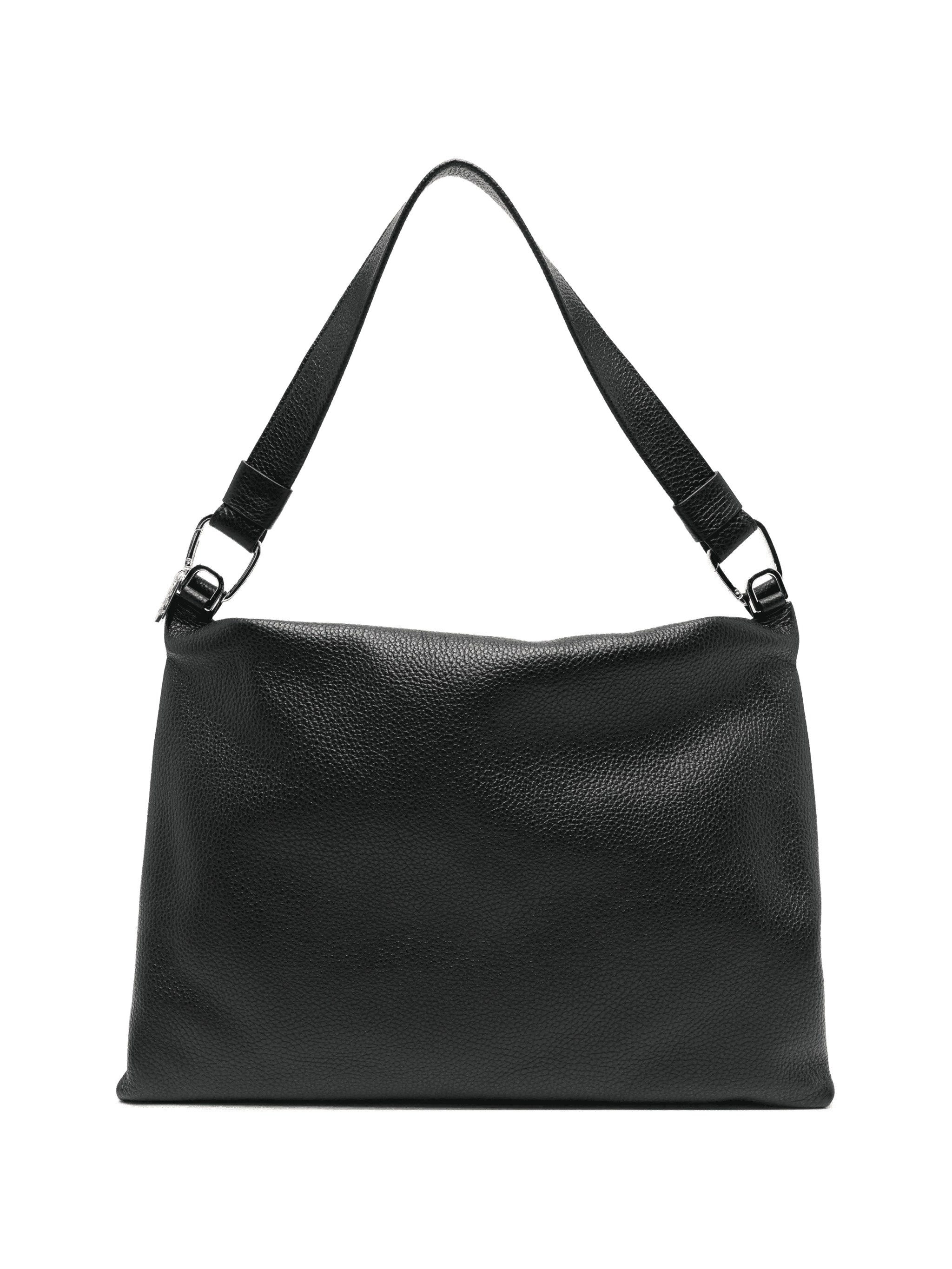 leather chain tote bag - Image 1