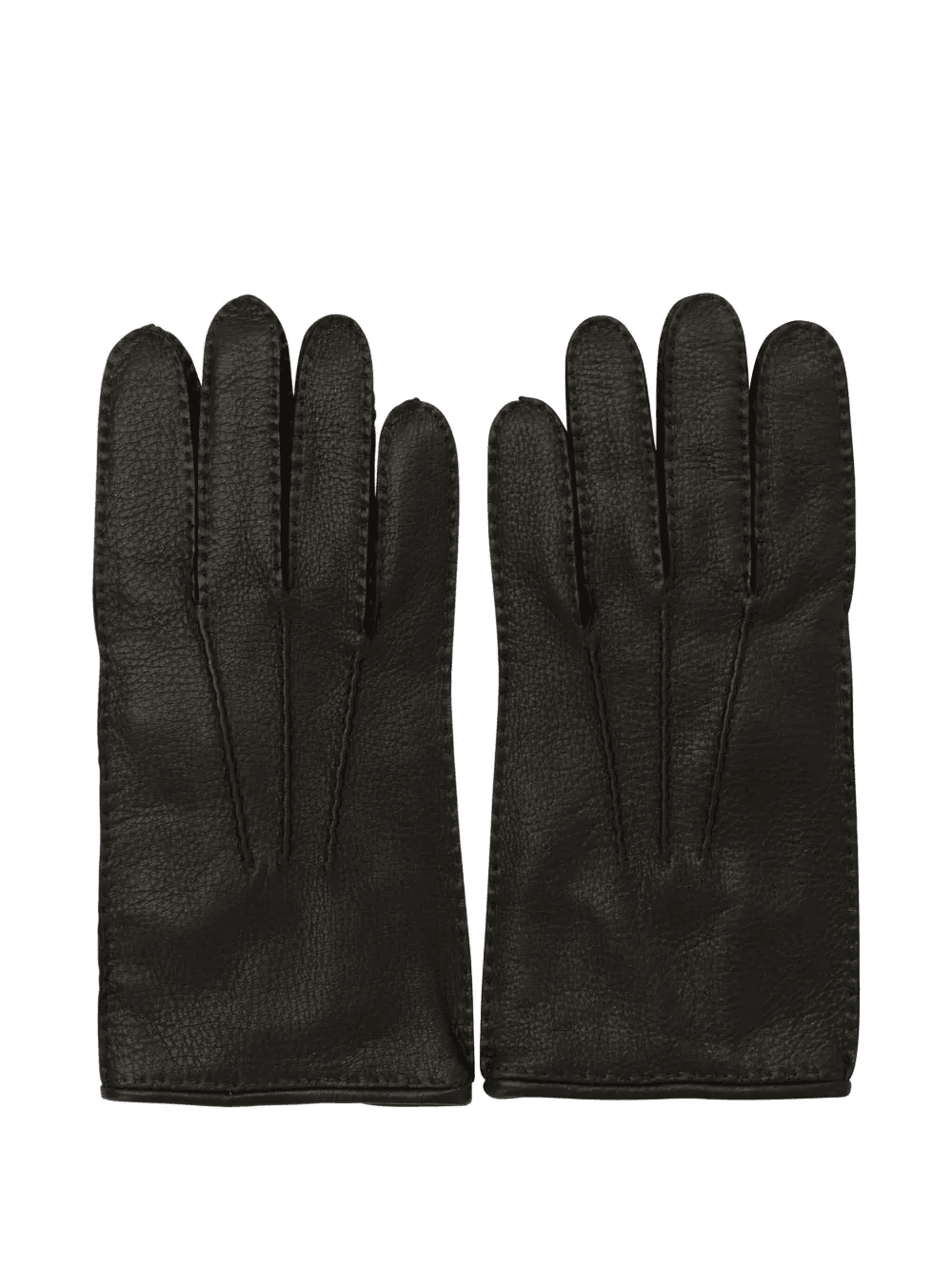 button leather gloves - Image 1