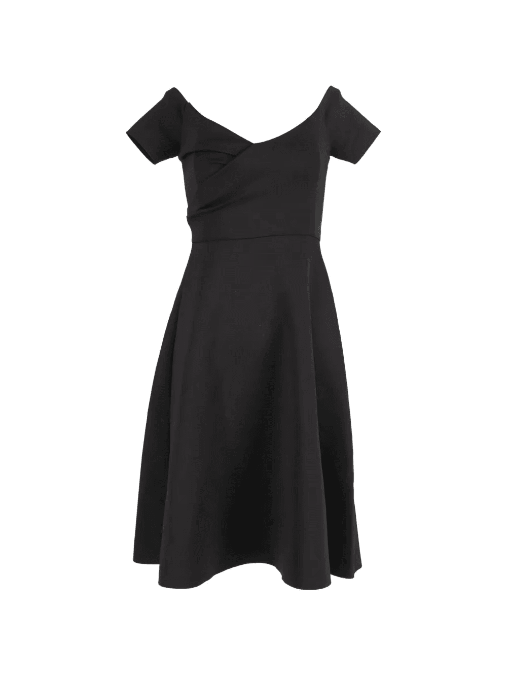 drop-shoulder midi dress - Image 1