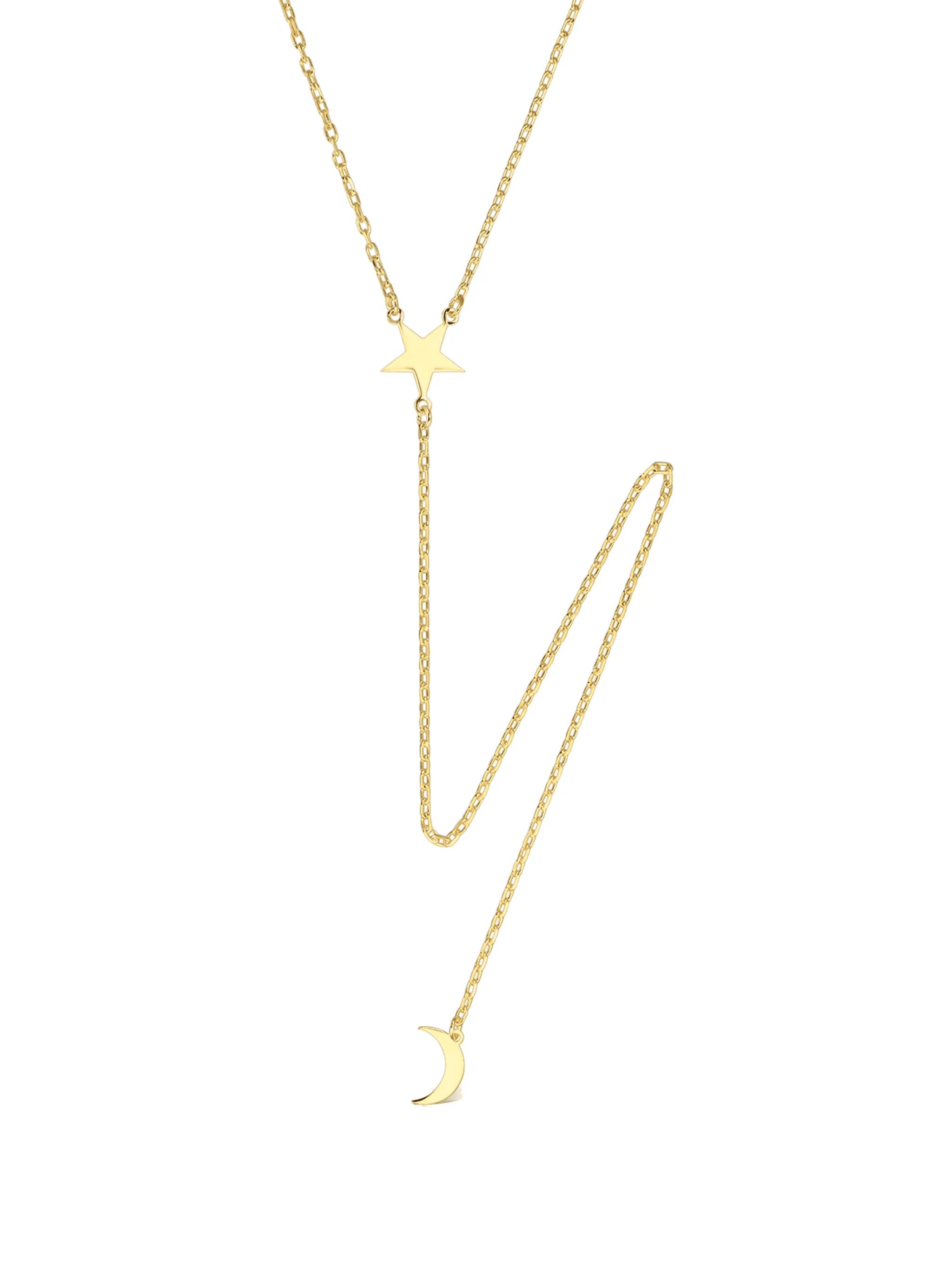 star moon pendant necklace - Image 1